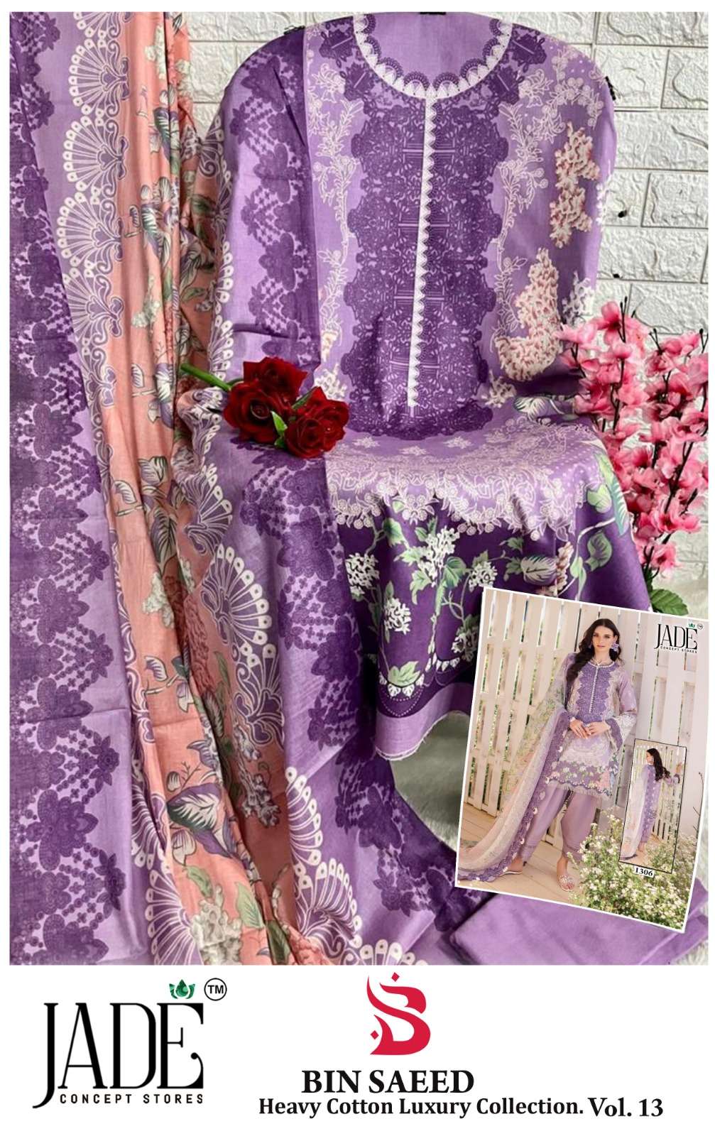 BIN SAEED HEAVY LUXURY VOL13 BY JADE-07