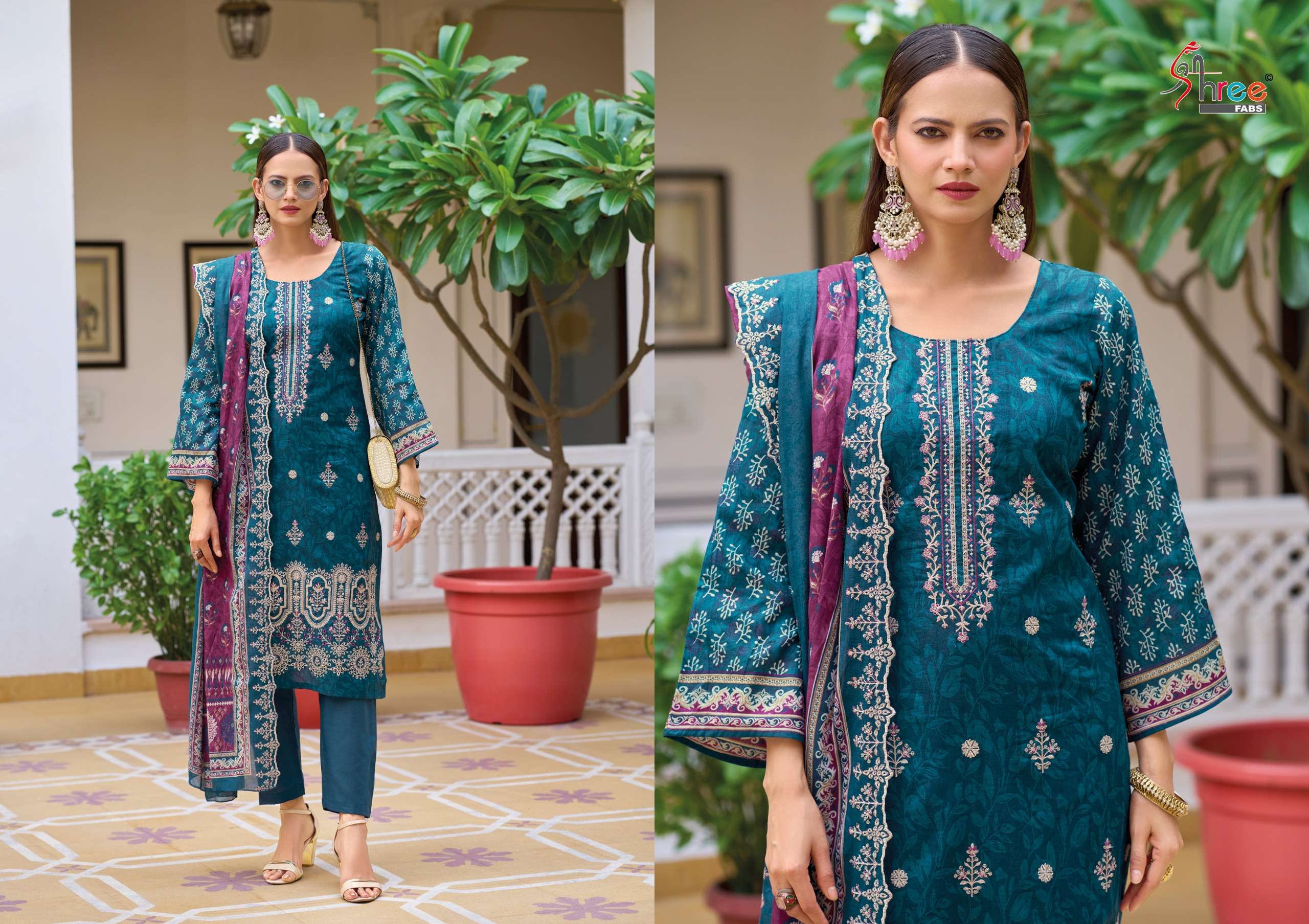 BIN SAEED LAWN COLLECTION VOL-22 BY SHREE-05