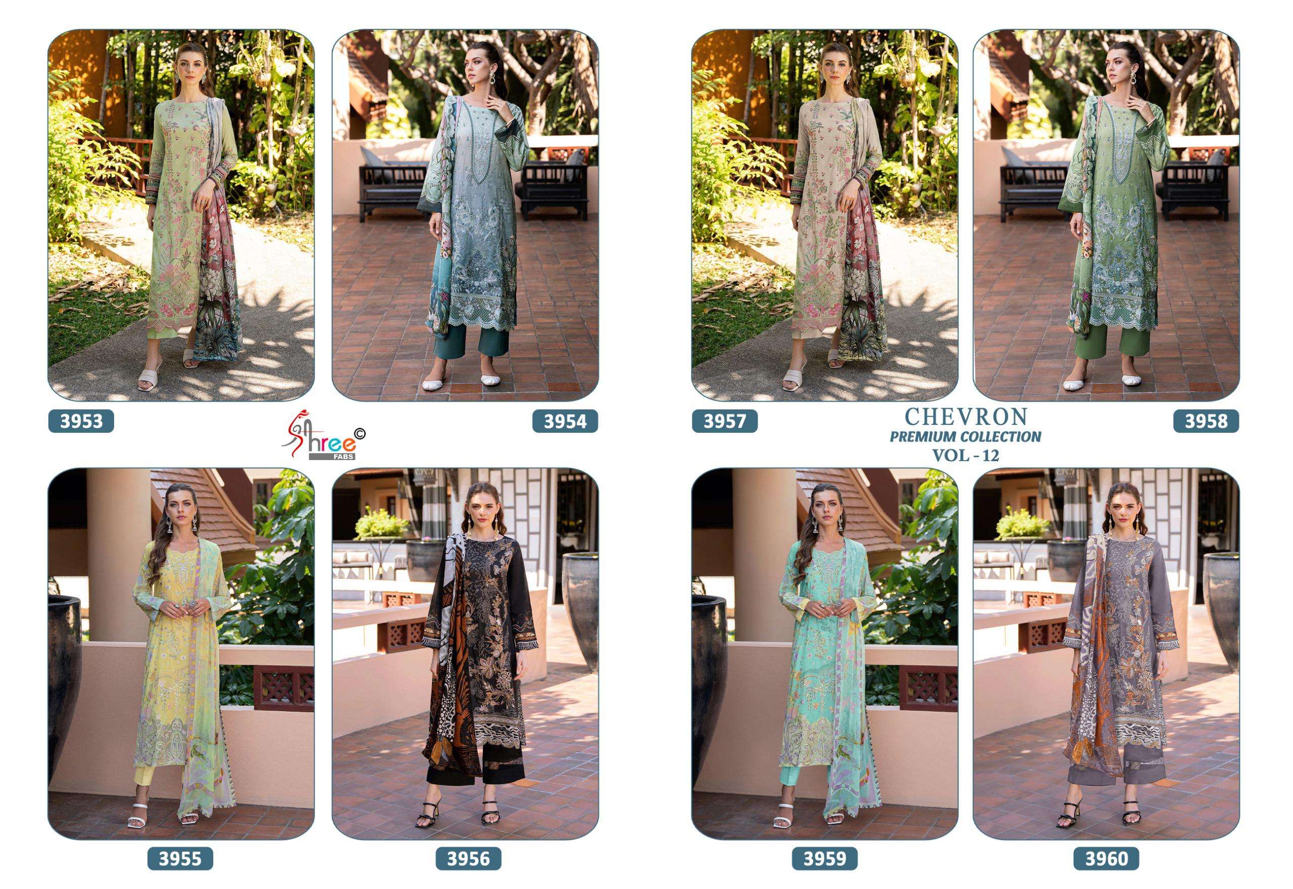 CHEVRON PREMIUM COLLECTION VOL-12 SHREE-01-08 B