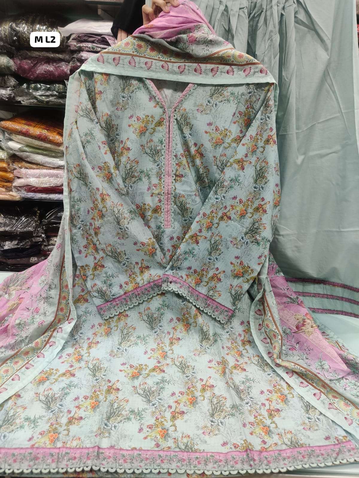 Exclusive Printed with Farshi Shalwar Volume 3 by BIN SAEED-03