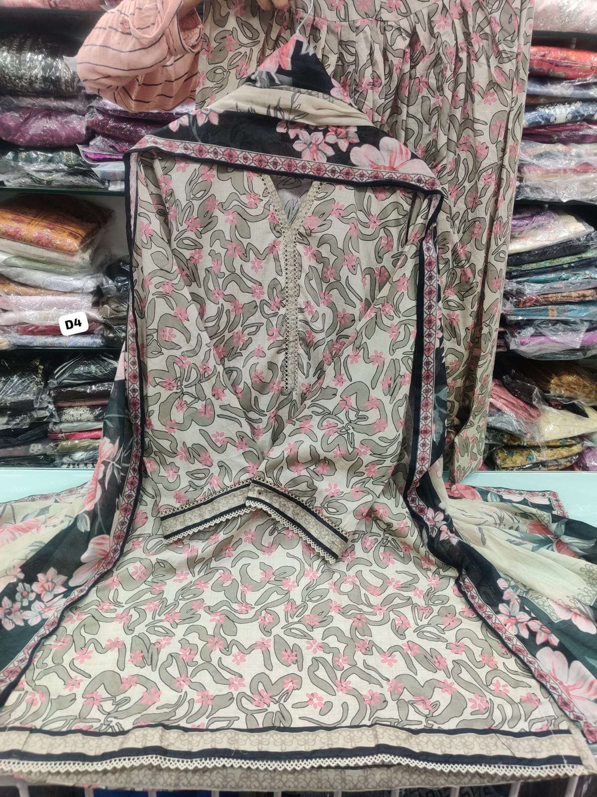 Exclusive Printed with Farshi Shalwar Volume 4 BY BIN SAEED-07