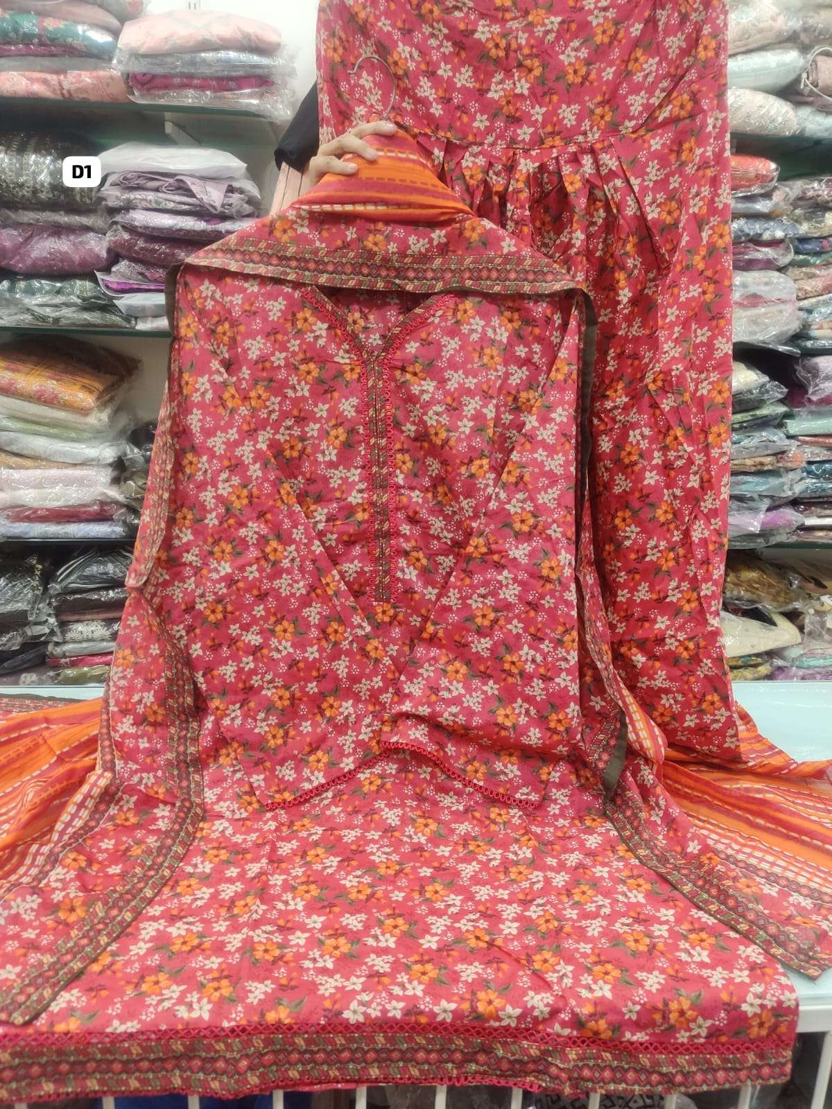 Exclusive Printed with Farshi Shalwar Volume 4 BY BIN SAEED-10