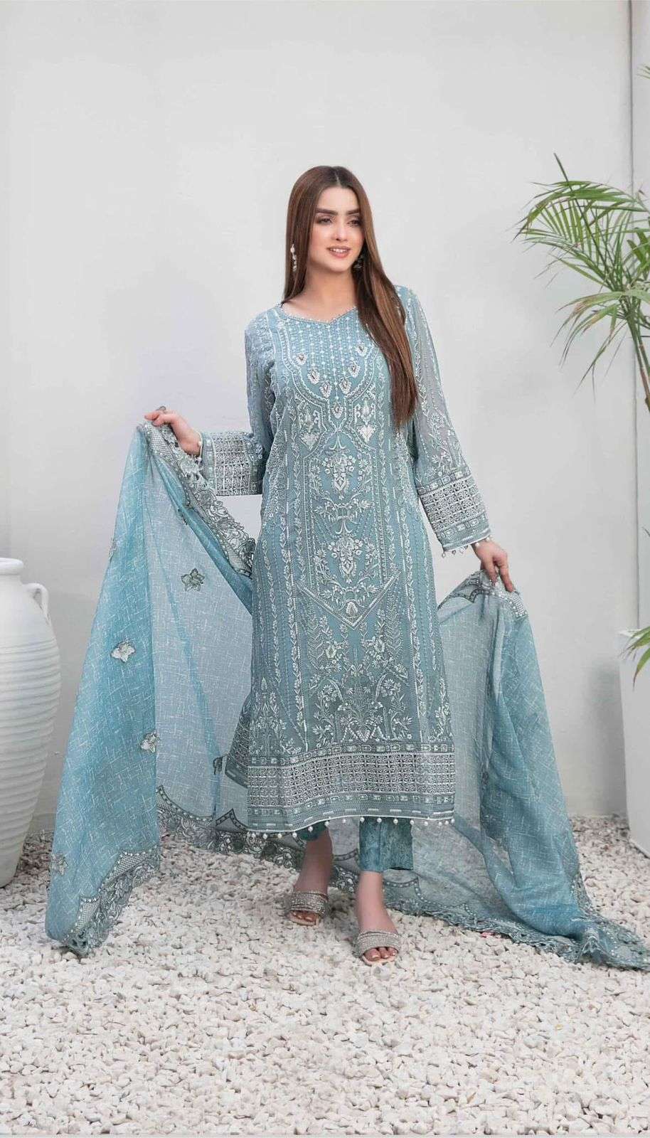 Fabrics Ziva Embroidered Fancy Collection by Tawakkal-02