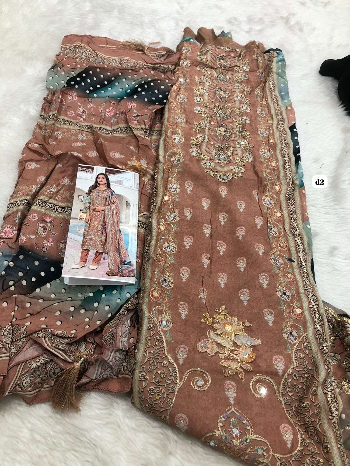 Falah Maslin Collection code -: 30492 by falah Designer Suits-04