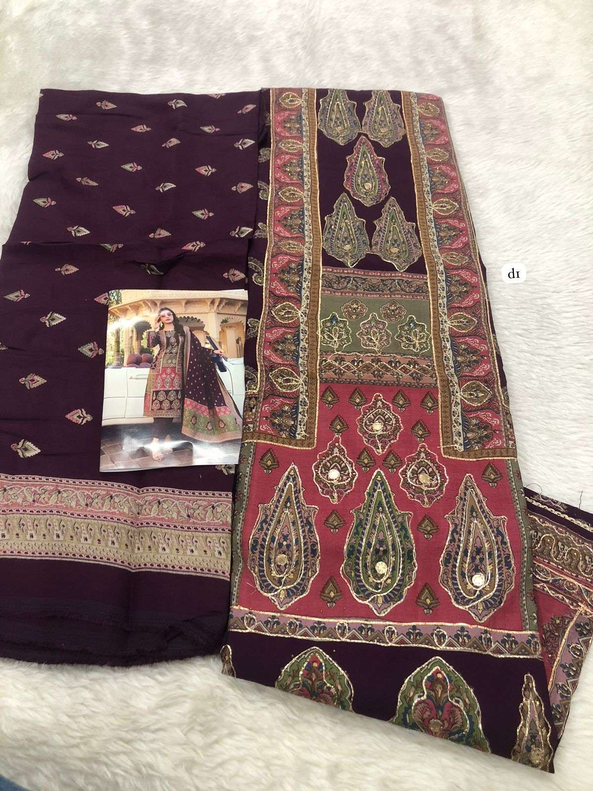 Falah Premium Collection code - 30519 Falah Designer Suits-03