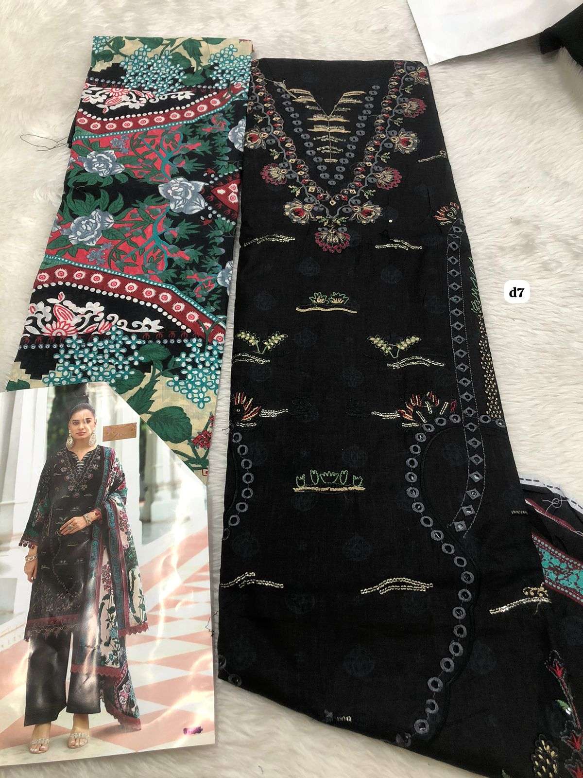 Falah Premium Cotton Collection code -: 30490 by falah Designer Suits-01