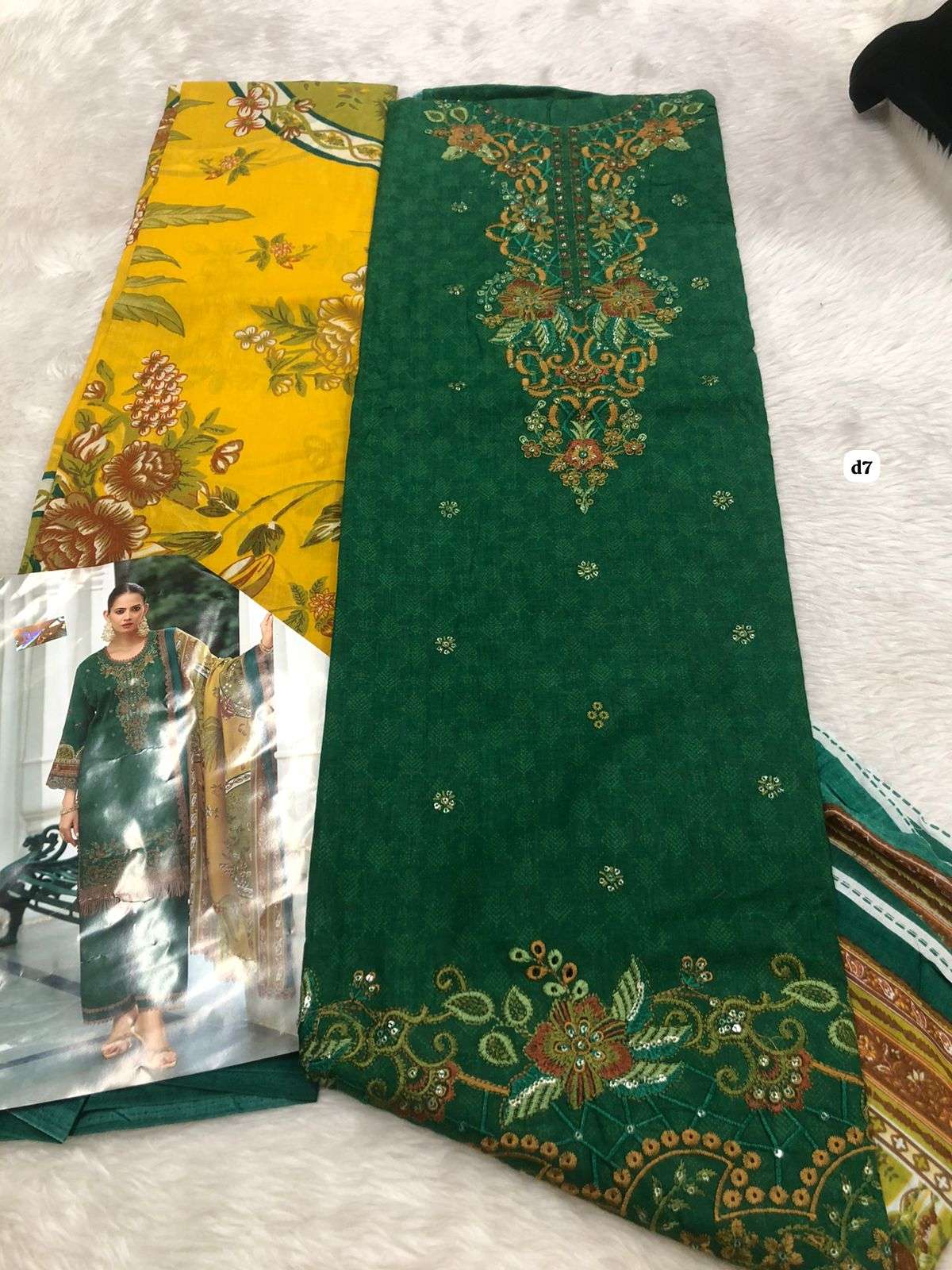 Falah Premium Cotton Collection code -: 30490 by falah Designer Suits-02