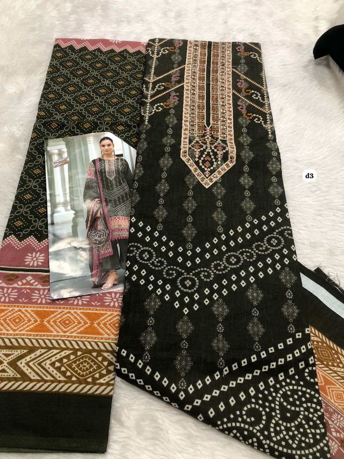 Falah Premium Cotton Collection code -: 30490 by falah Designer Suits-05