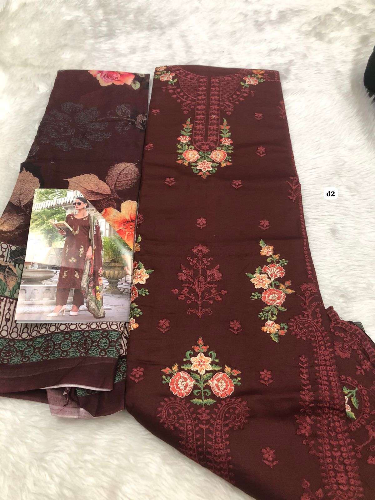 Falah Premium Cotton Collection code 30498 Falah Designer Suits-03