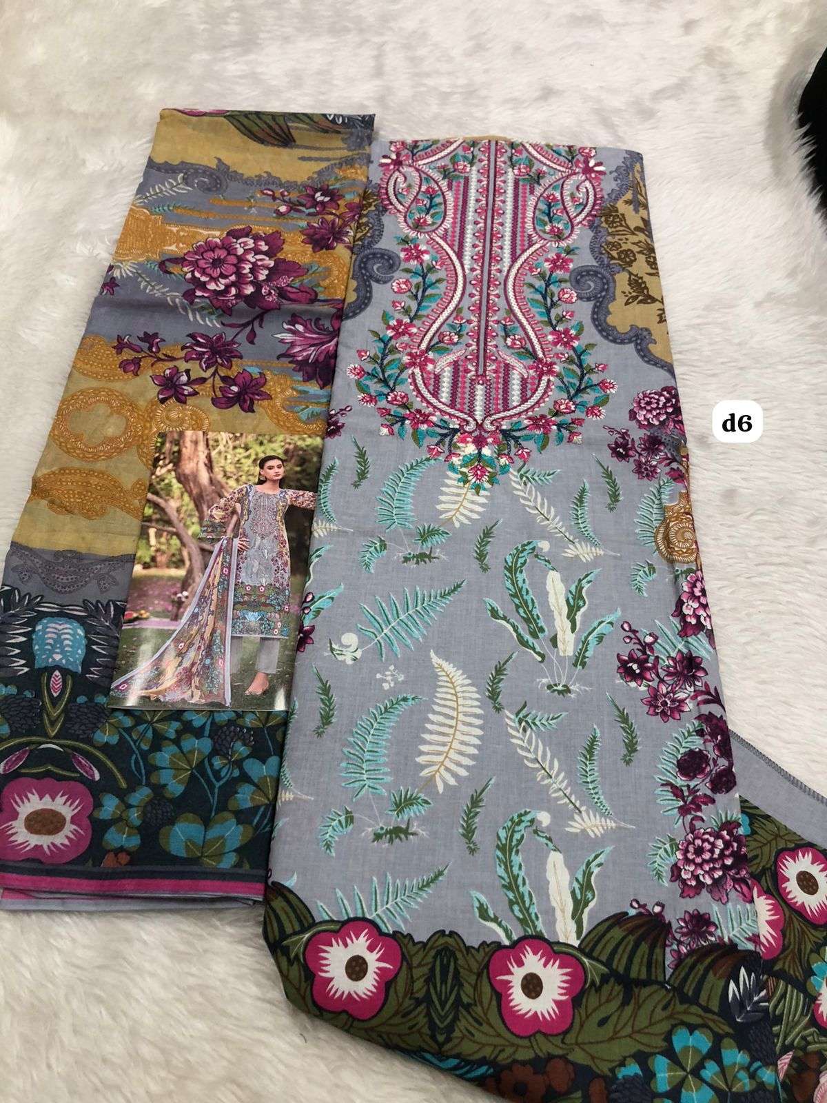 Falah Premium Cotton Collection code 30499 Falah Designer Suits-01