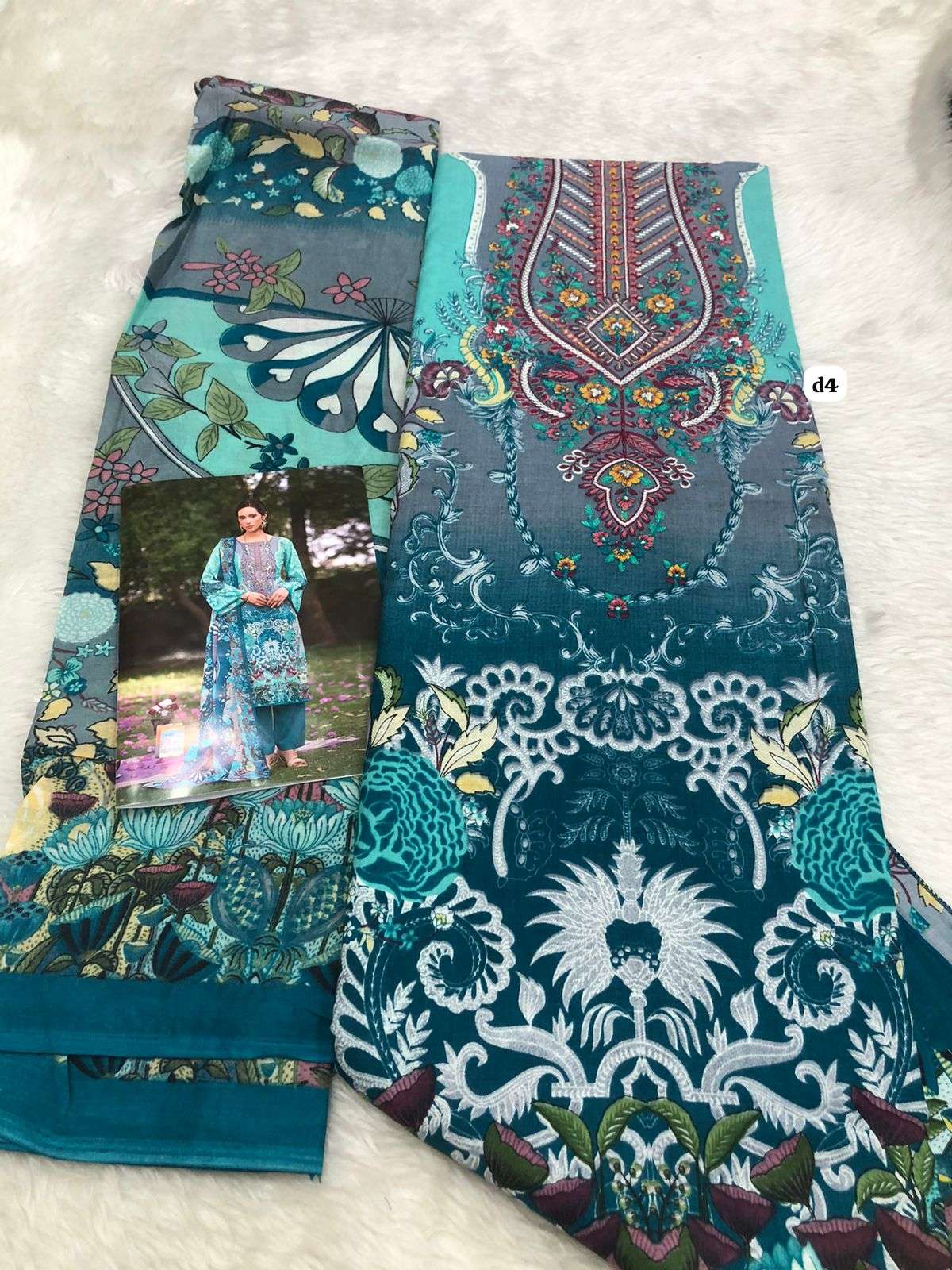 Falah Premium Cotton Collection code 30499 Falah Designer Suits-06