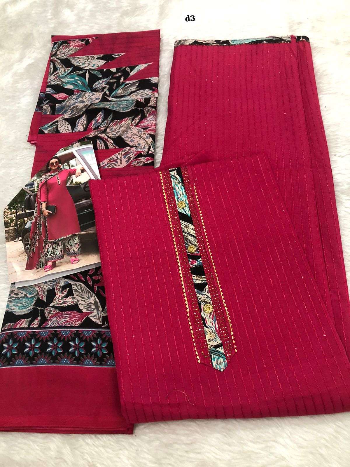 Falah Premium Cotton Collection code -30505 by Falah Designer Suits-08