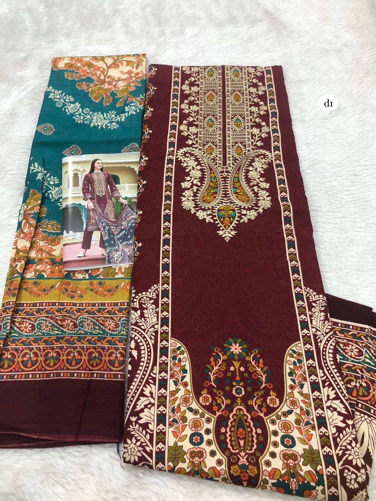 Falah Premium Cotton Collection code 30517 by Falah Designer Suits-01