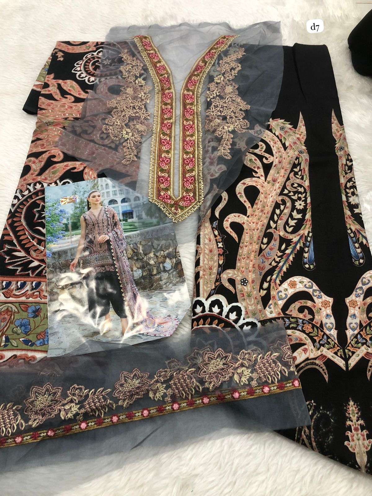 Falah Premium Cotton Collection code - 30520 by Falah Designer Suits-03