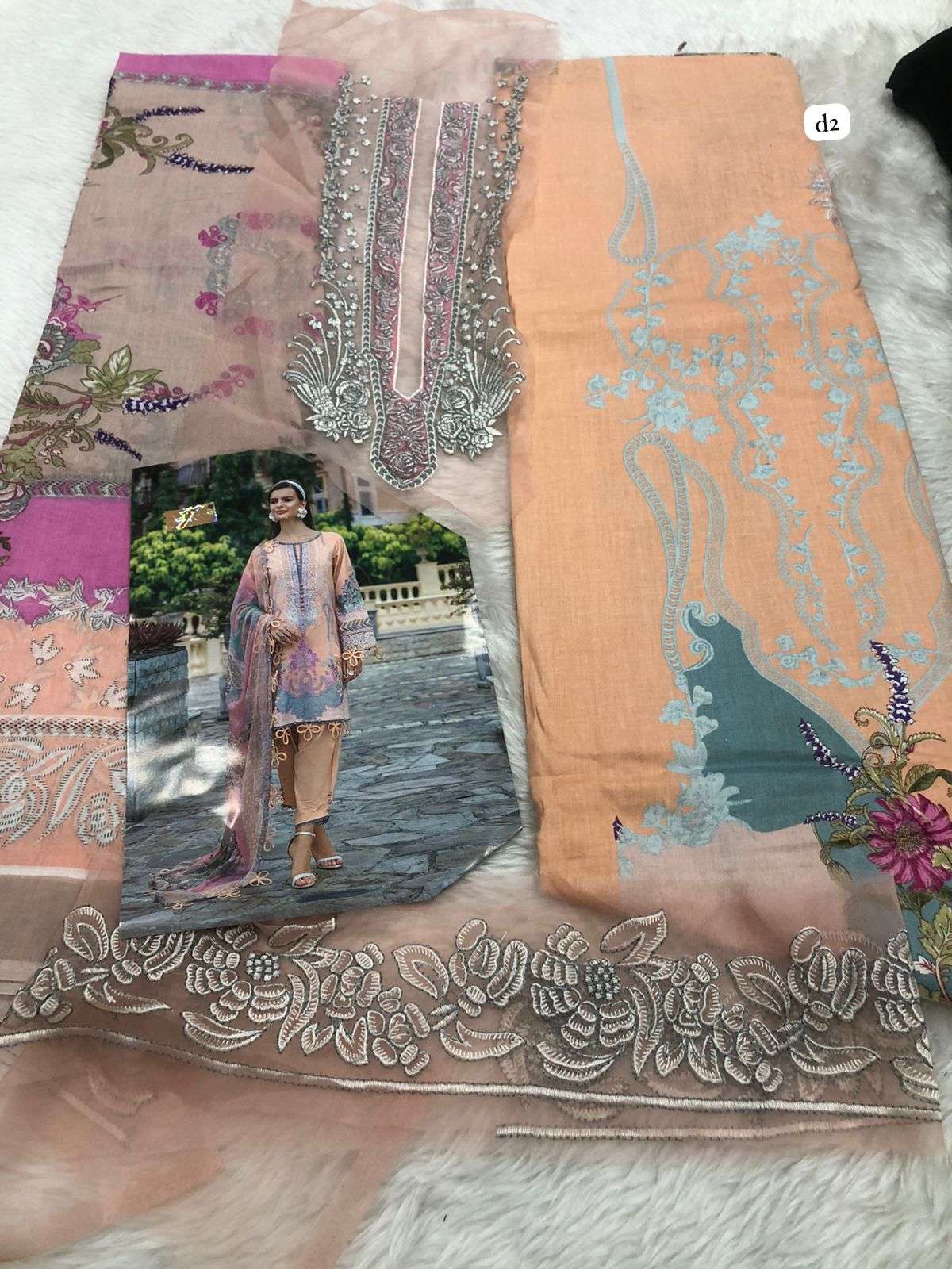 Falah Premium Cotton Collection code - 30520 by Falah Designer Suits-05