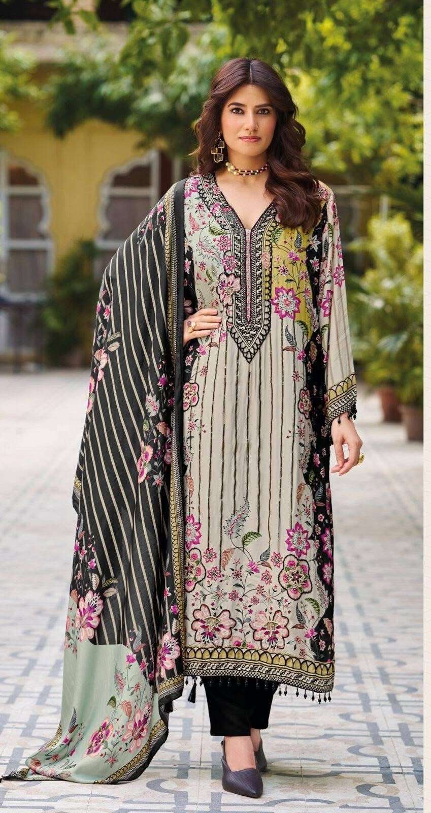 Falah Premium Maslin Collection code 30496 by Falah Designer Suits-02