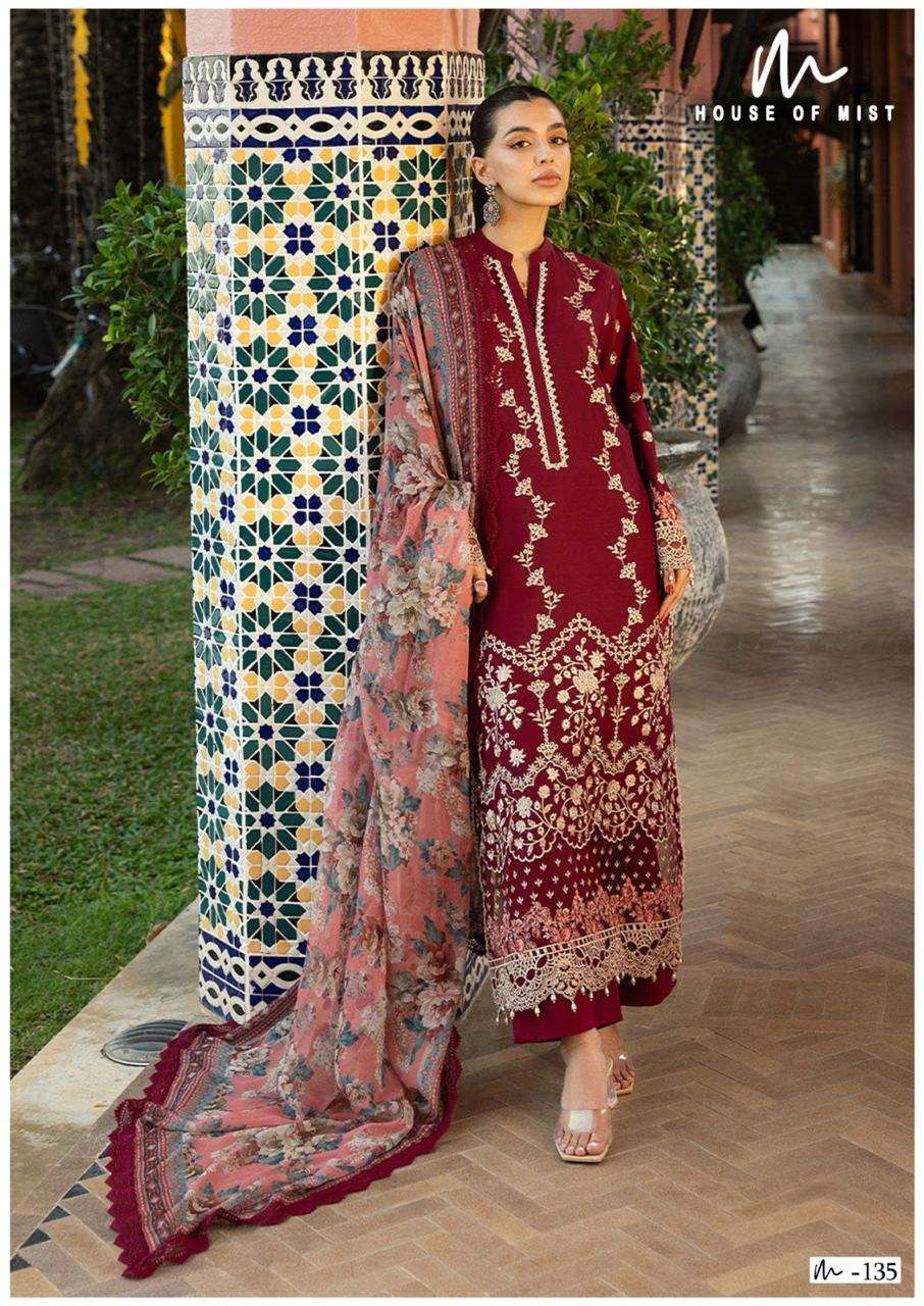 GHAZAL COTTON COLLECTION 14 Open & Model by HOUSE OF MIST-04