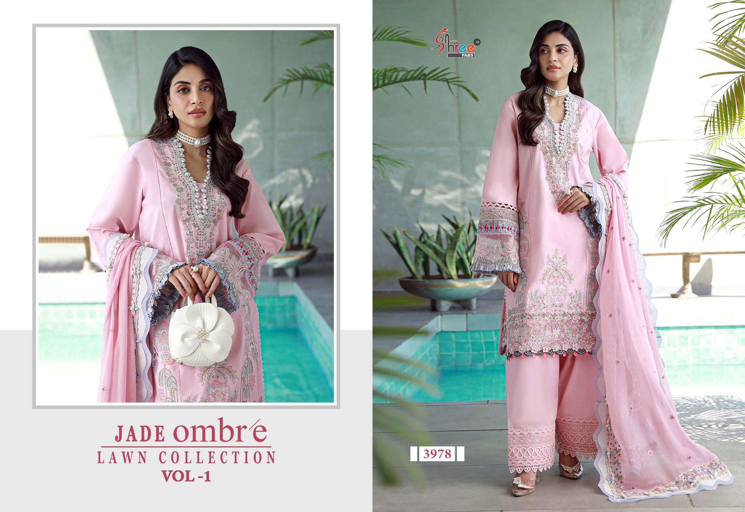 JADE OMBRE lawn collection vol-1 SHREE-04