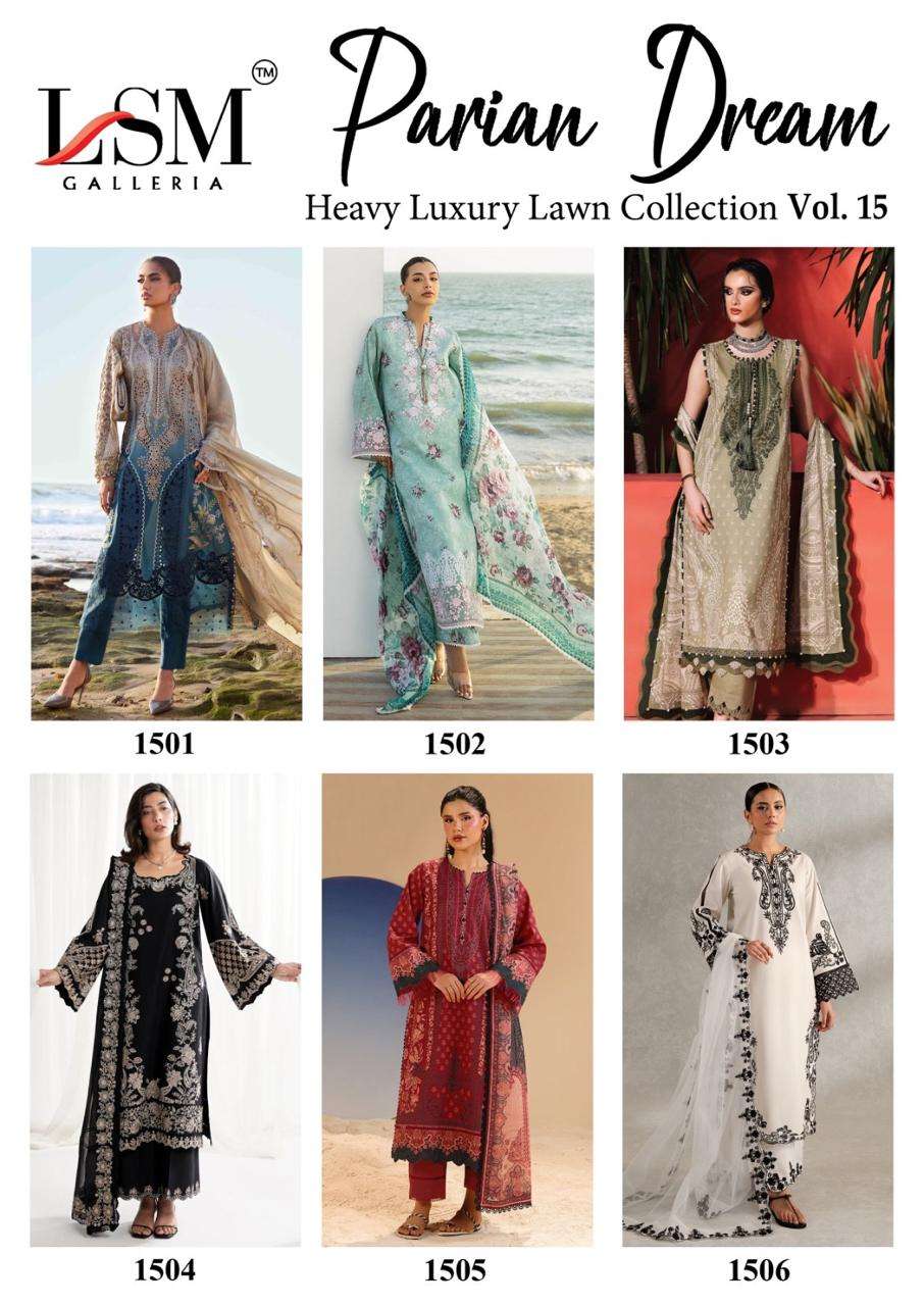 PARIAN DREAM HEAVY LUXURY LAWN COLLECTION VOL 15 by LSM-01-12