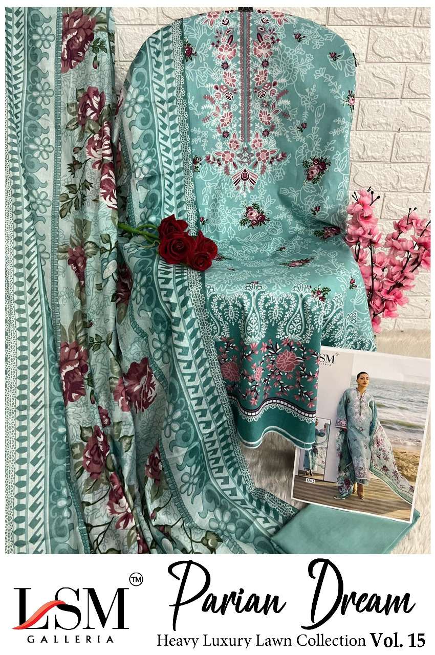 PARIAN DREAM HEAVY LUXURY LAWN COLLECTION VOL 15 by LSM-09