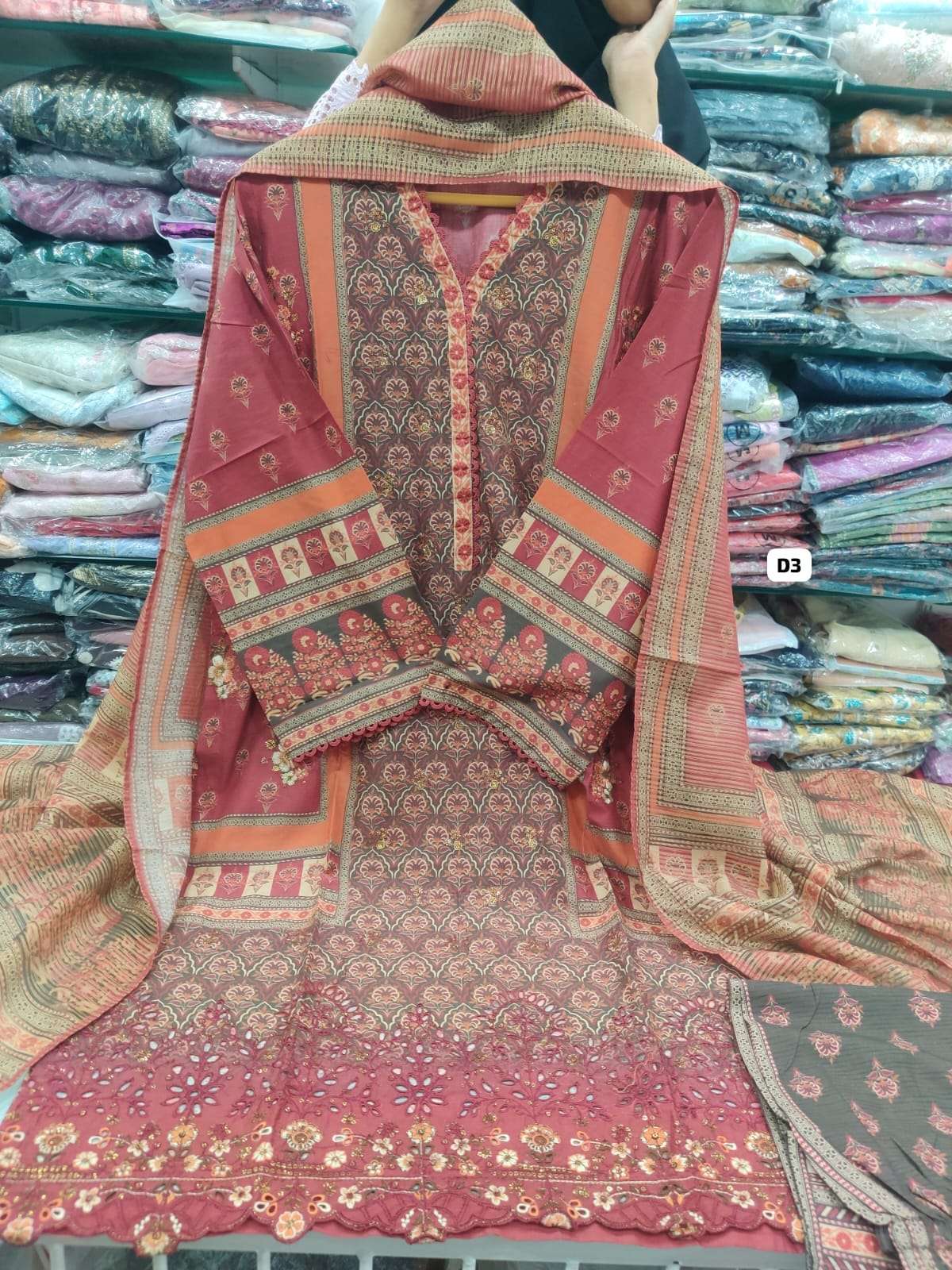 RTW DUPPATA 3PC COLLECTION 2025 VOLUME 1 by BIN SAEED-05