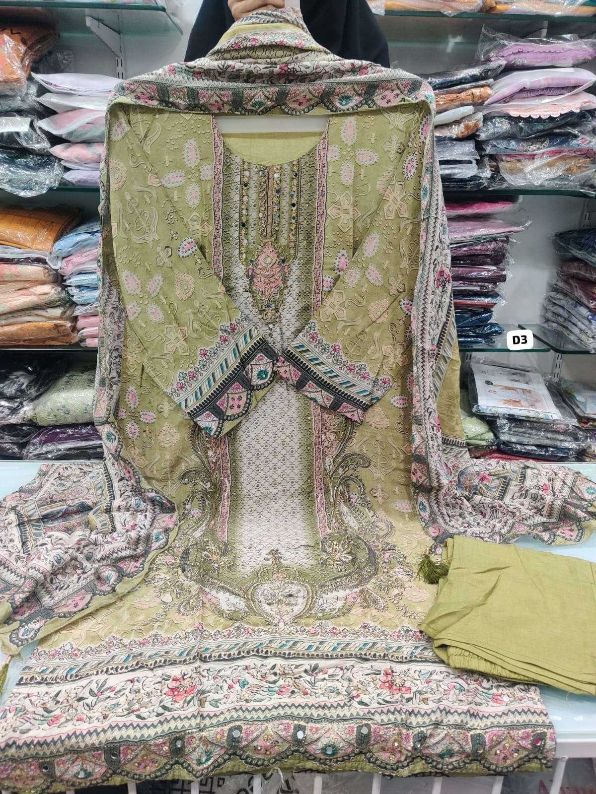 Rtw Falah Maslin Collection code -: 30493 by falah Designer Suits-04