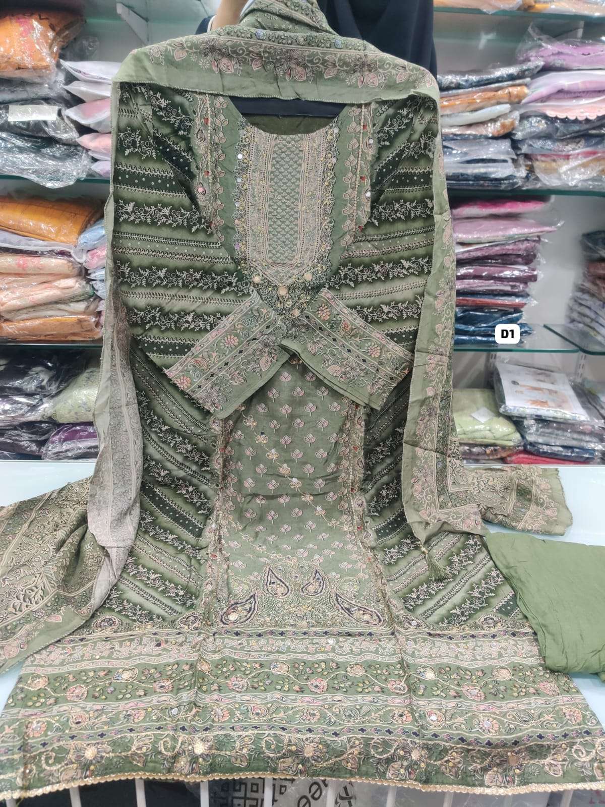 Rtw Falah Maslin Collection code -: 30494 by falah Designer Suits-03