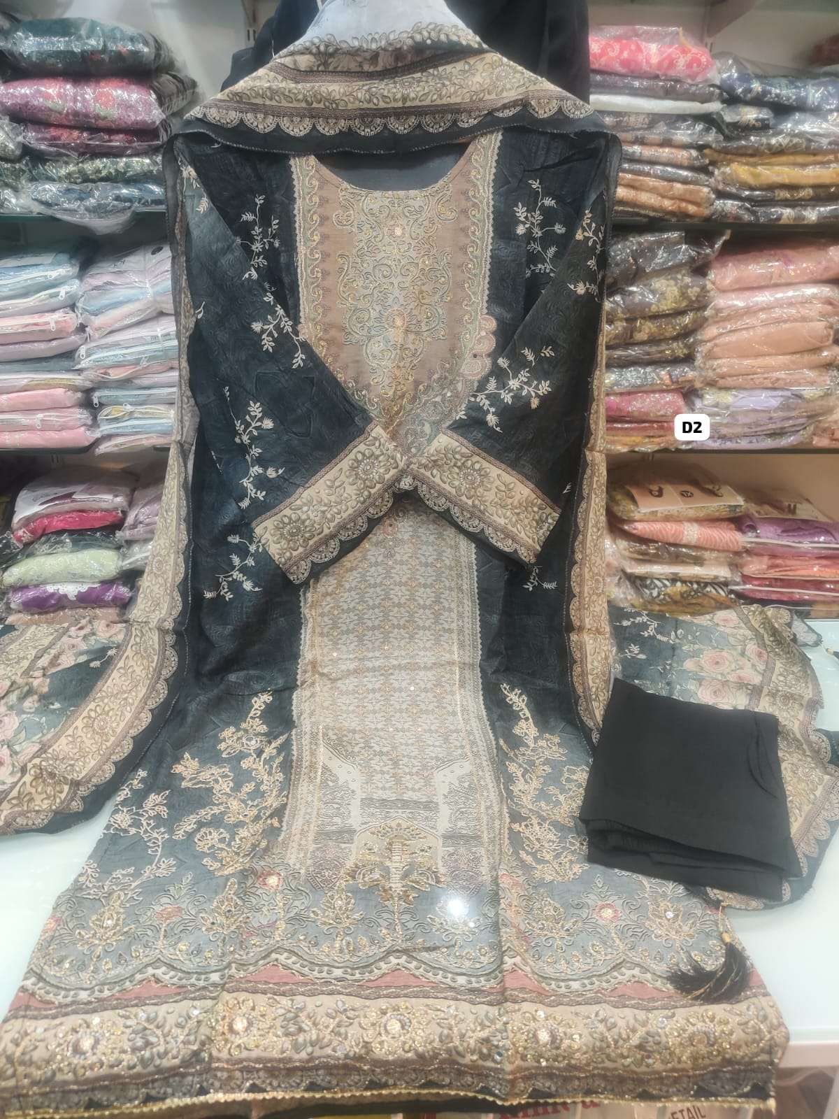 RTW Falah Premium Maslin Collection Code 30476 by Falah Designer Suits-03