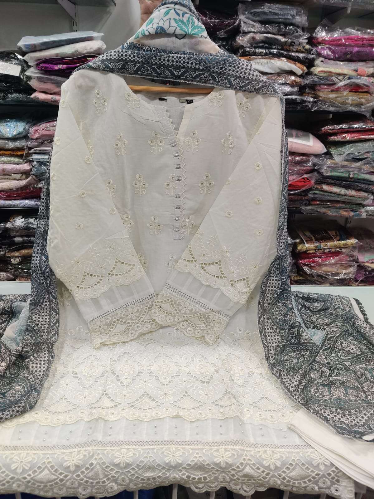 RTW Schiffli Cambric Lawn Vol 02 BY Falah Designer Suits-02