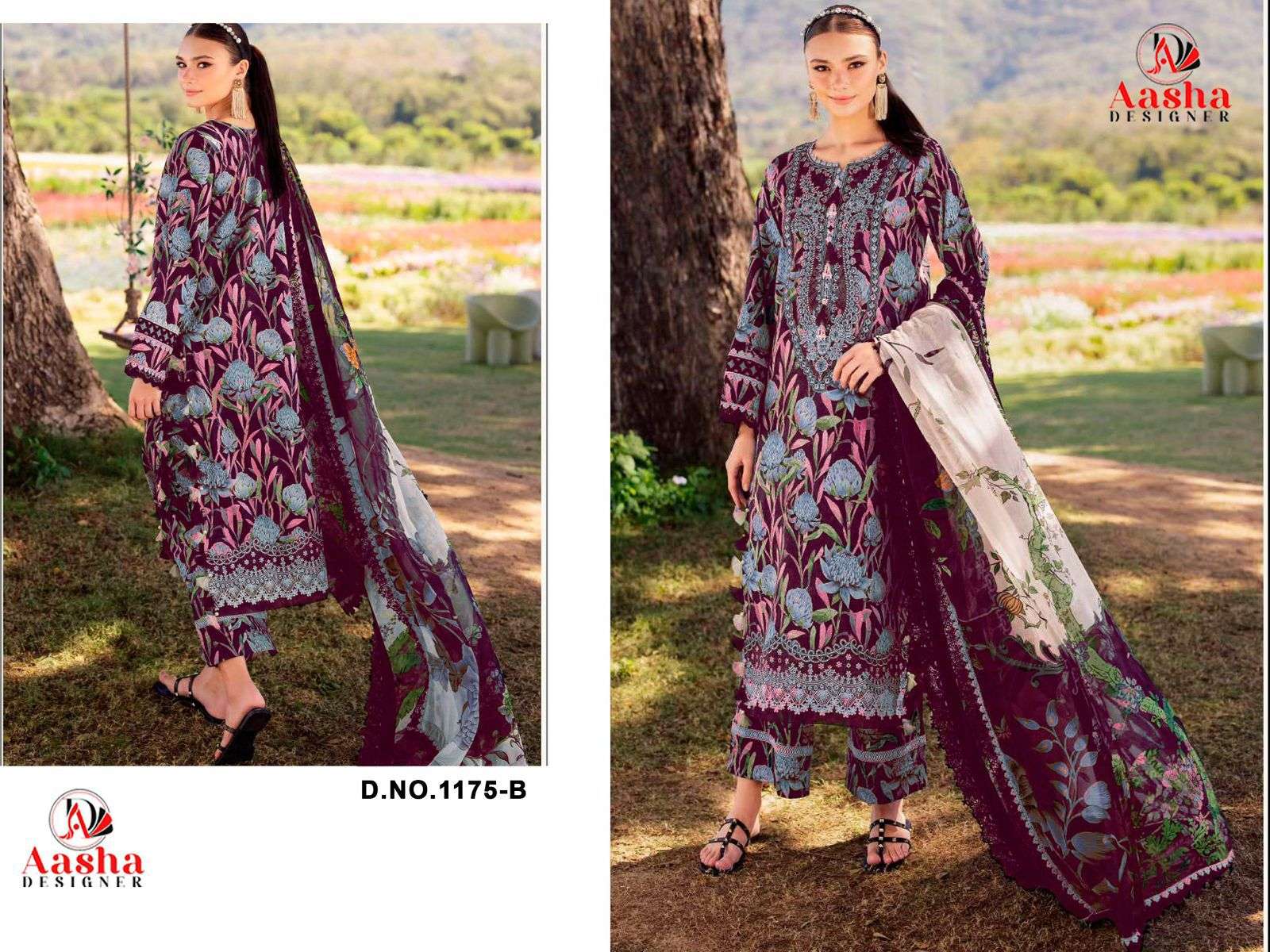 Super hit Design No 1175 AB of Aasha-02