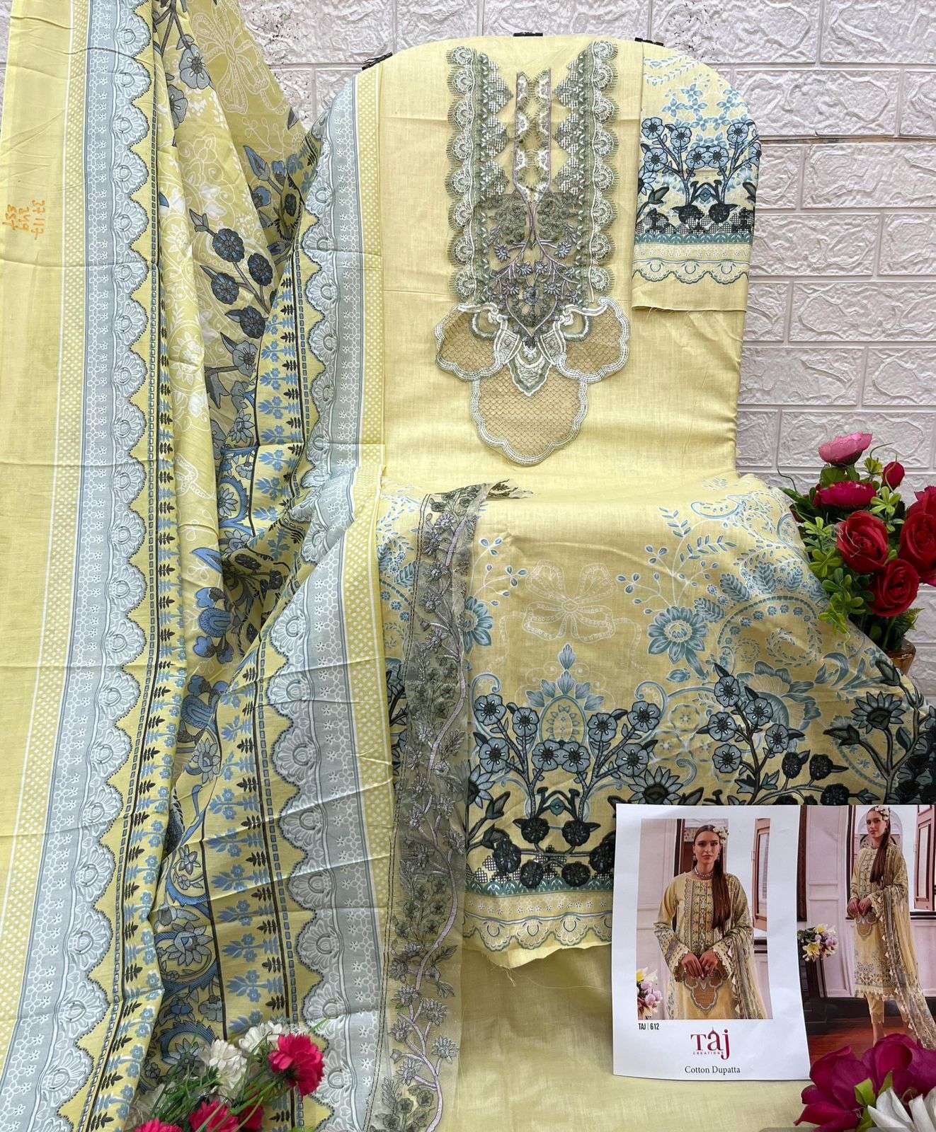 Super hit Design No - 612 of Taj-01