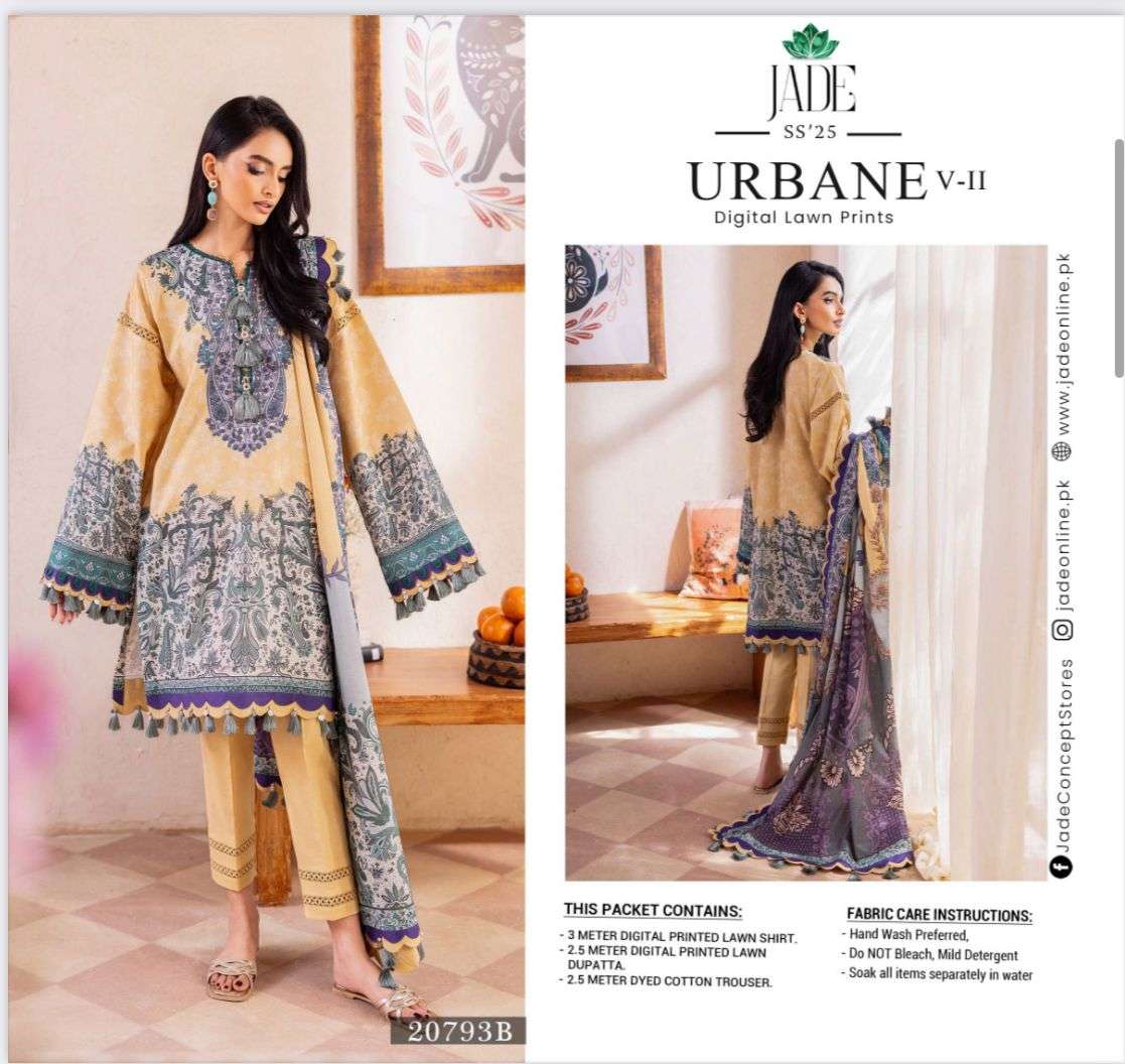 Urbane Digital Lawn Prints Collection 2025 Vol 2 by Jade-07