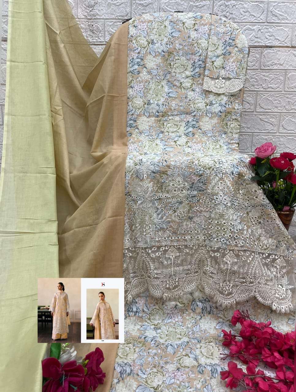 AFROZEH Chikankari 25 by DEEPSY SUITS-09