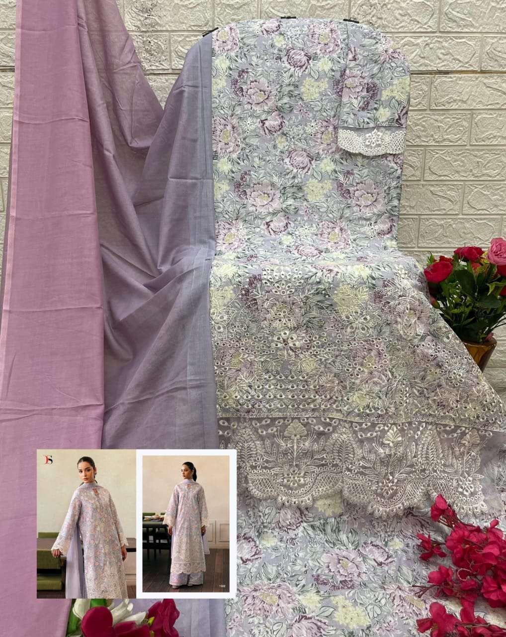 AFROZEH Chikankari 25 by DEEPSY SUITS-15