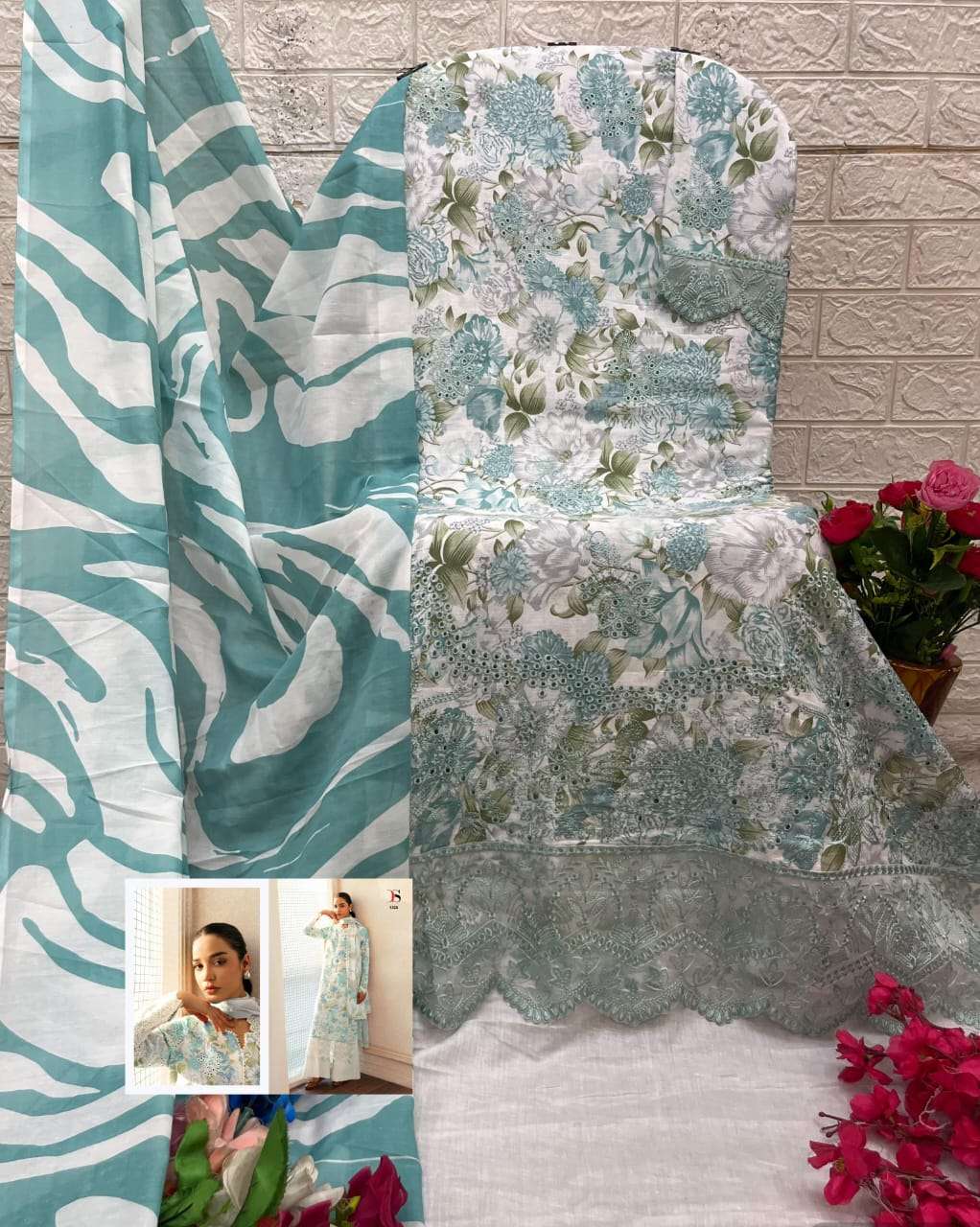 AFROZEH Chikankari 25 by DEEPSY SUITS-16