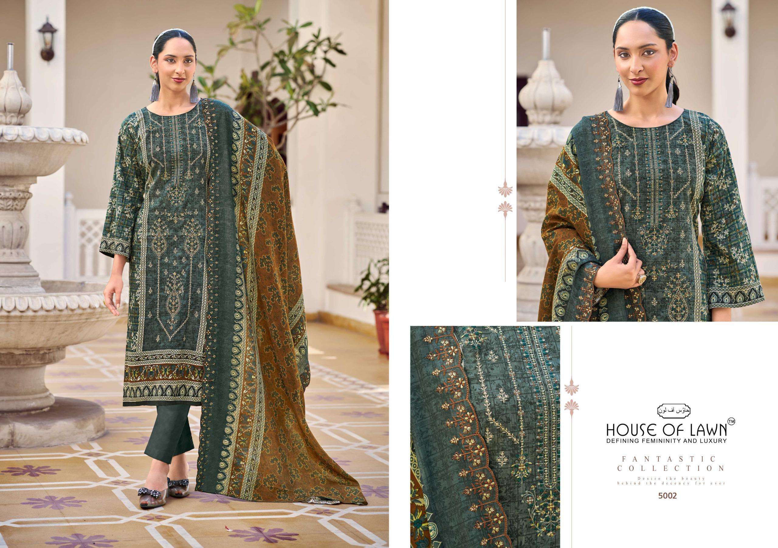 BIN SAEED 4 TOP&DUP WORK by HOUSE OF LAWN-01