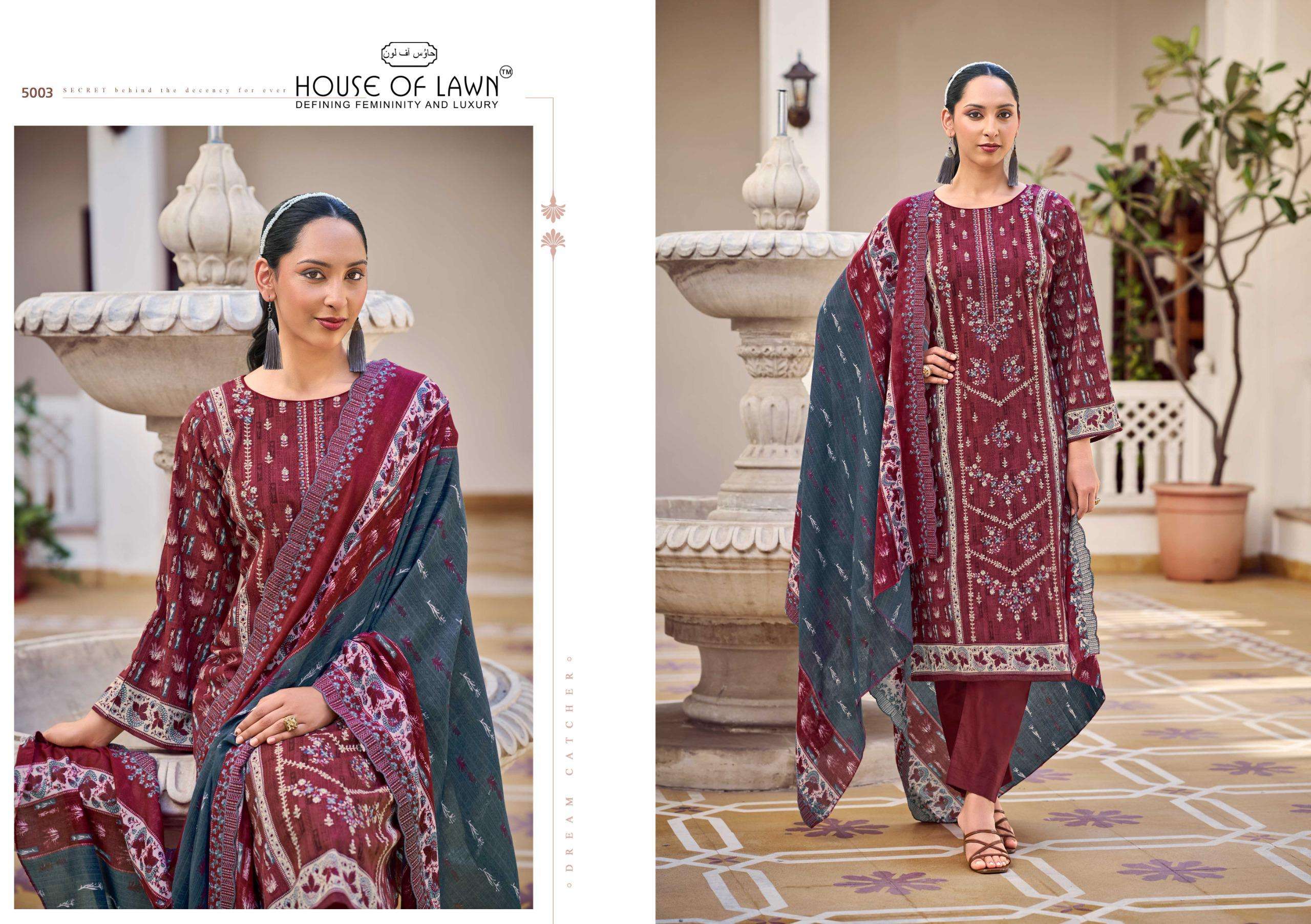 BIN SAEED 4 TOP&DUP WORK by HOUSE OF LAWN-03