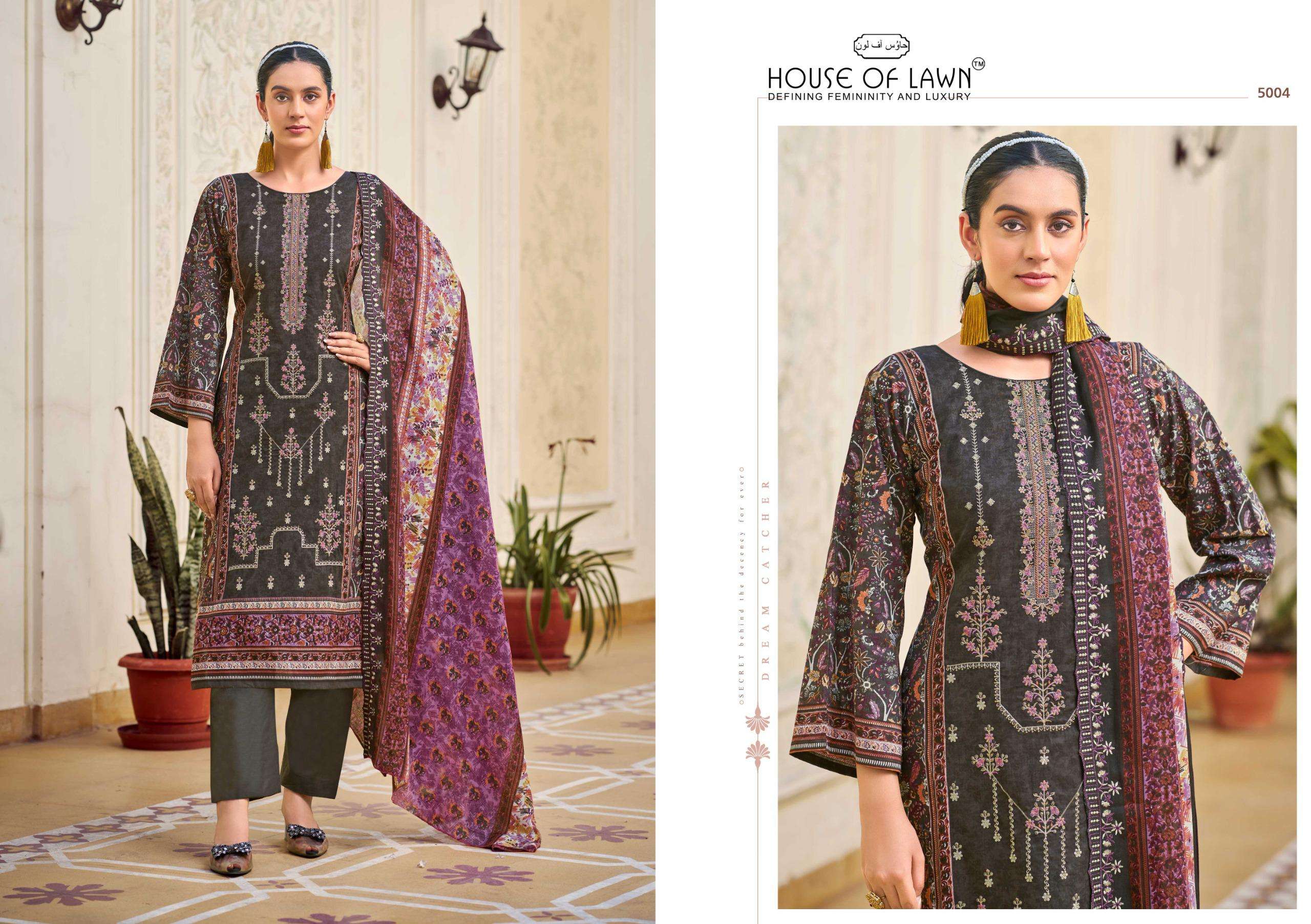 BIN SAEED 4 TOP&DUP WORK by HOUSE OF LAWN-04