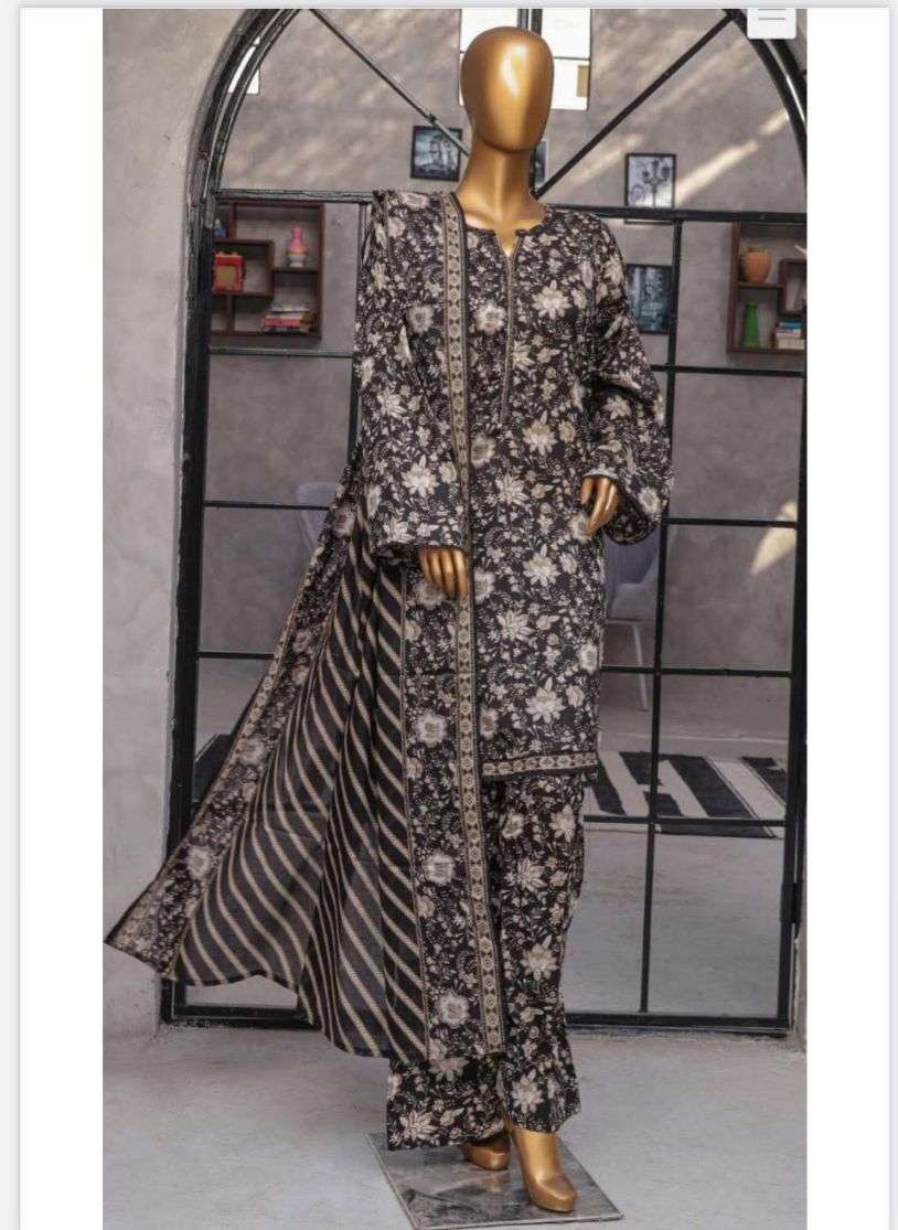 BIN SAEED Exclusive Printed with Farshi Shalwar Volume - 4 by Bin Saee-05
