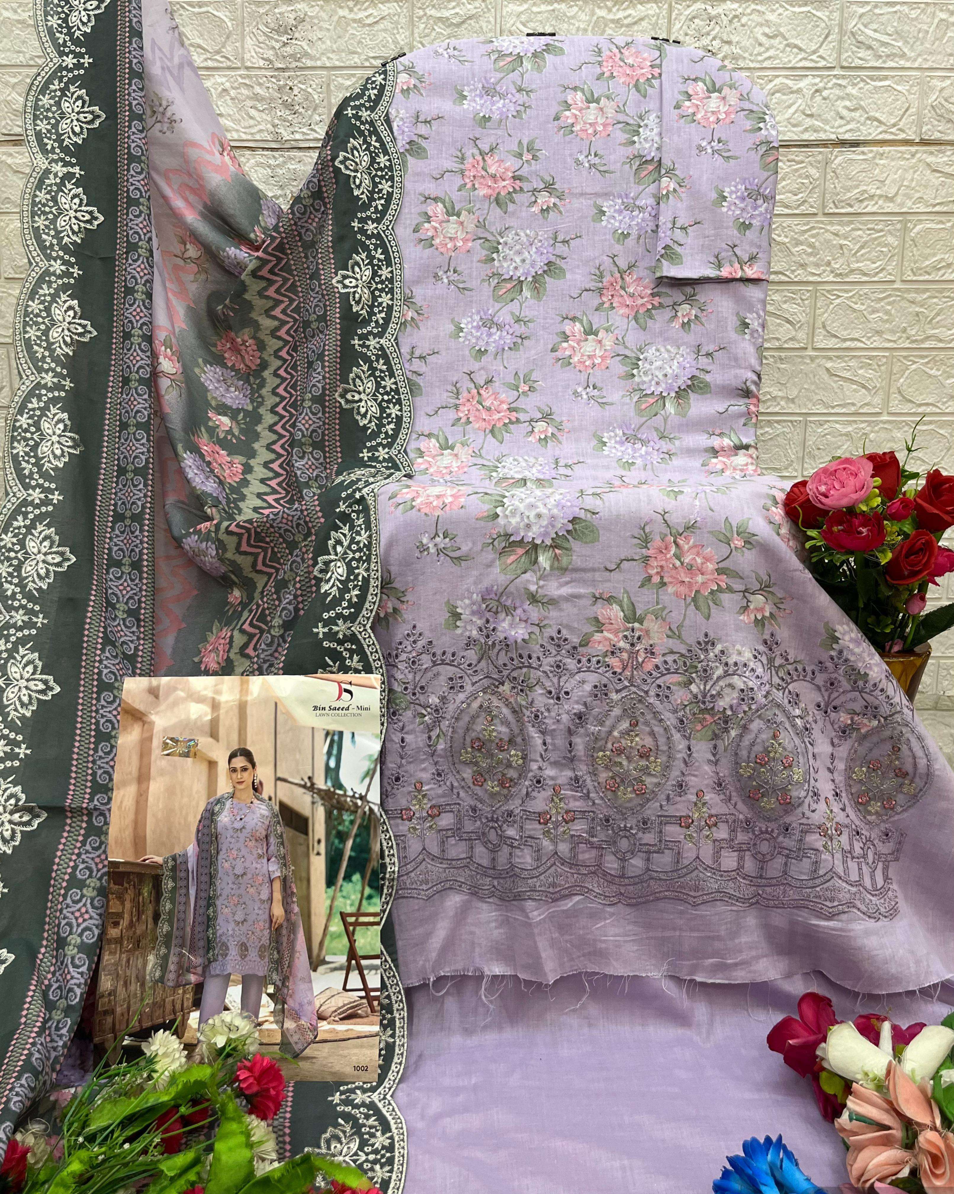 BIN SAEED MINI by DEEPSY SUITS-11