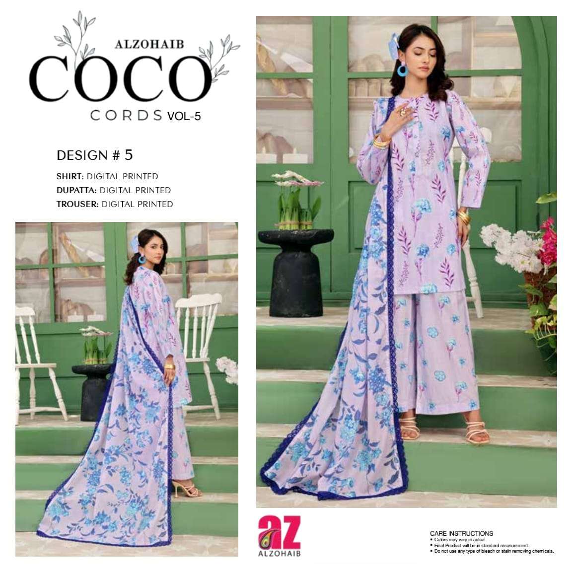 COCO Cords Vol 5 Open & Model by Al Zohaib Textiles-08