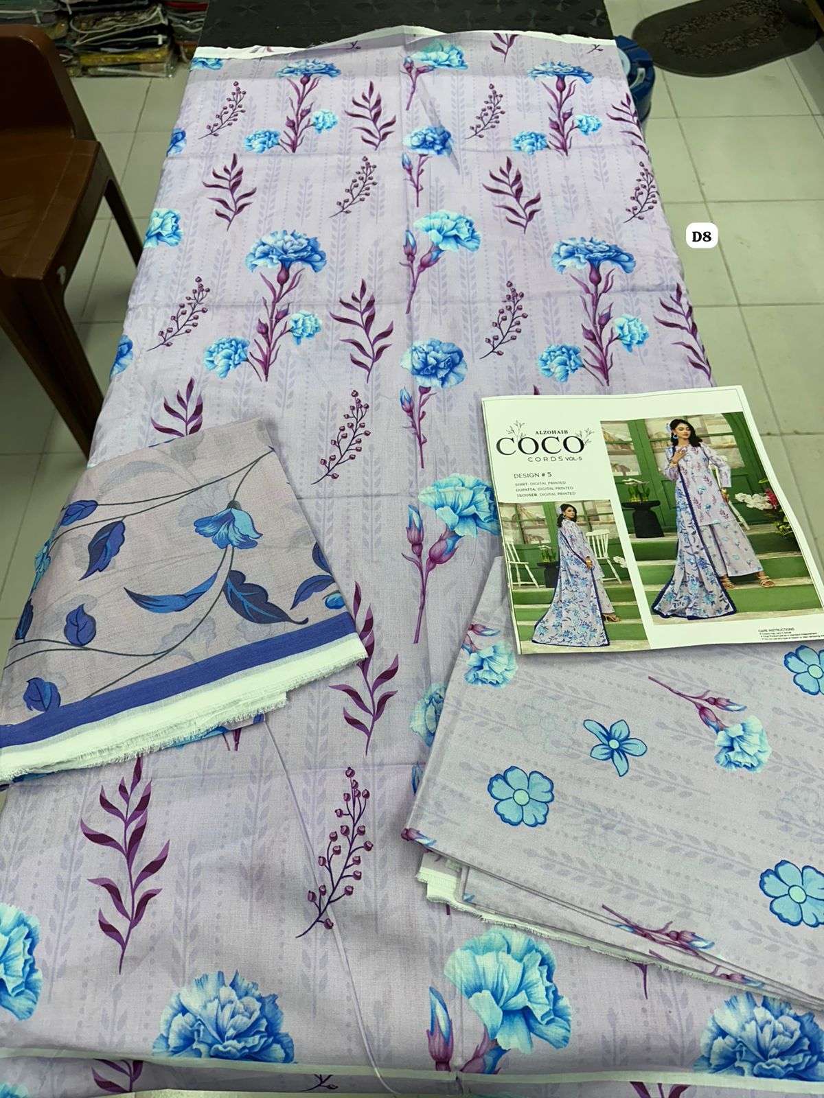 COCO Cords Vol 5 Open & Model by Al Zohaib Textiles-13