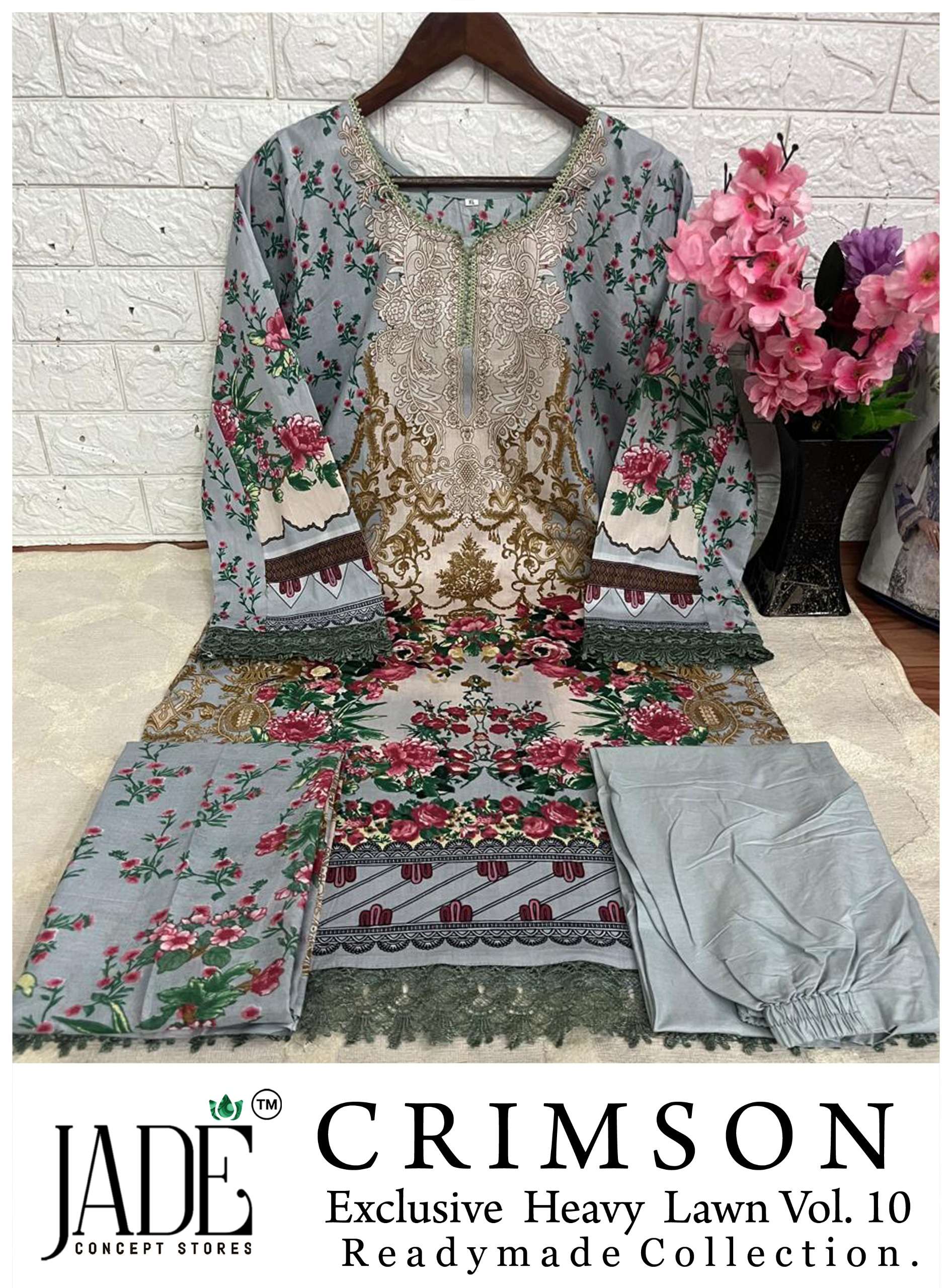 CRIMSON EXCLUSIVE LAWN COLLECTION VOL 10 by Jade-06