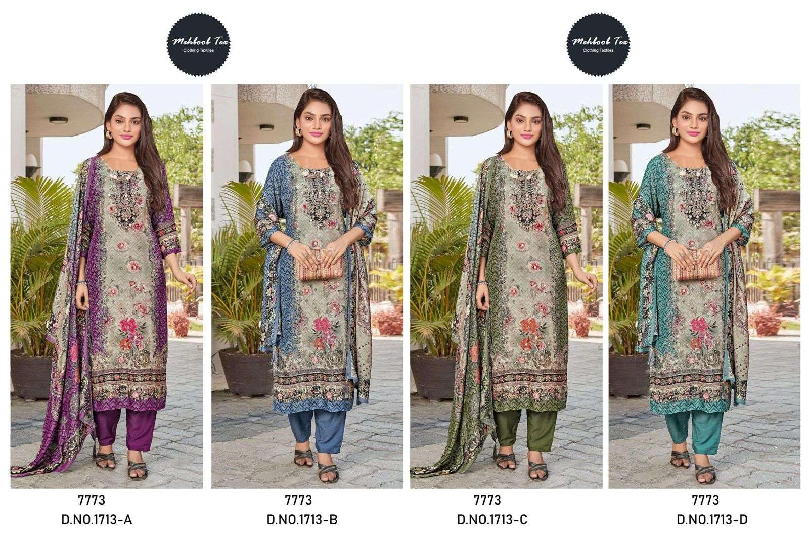 Design No 1713 colours by MEHBBOB TEX-01-07