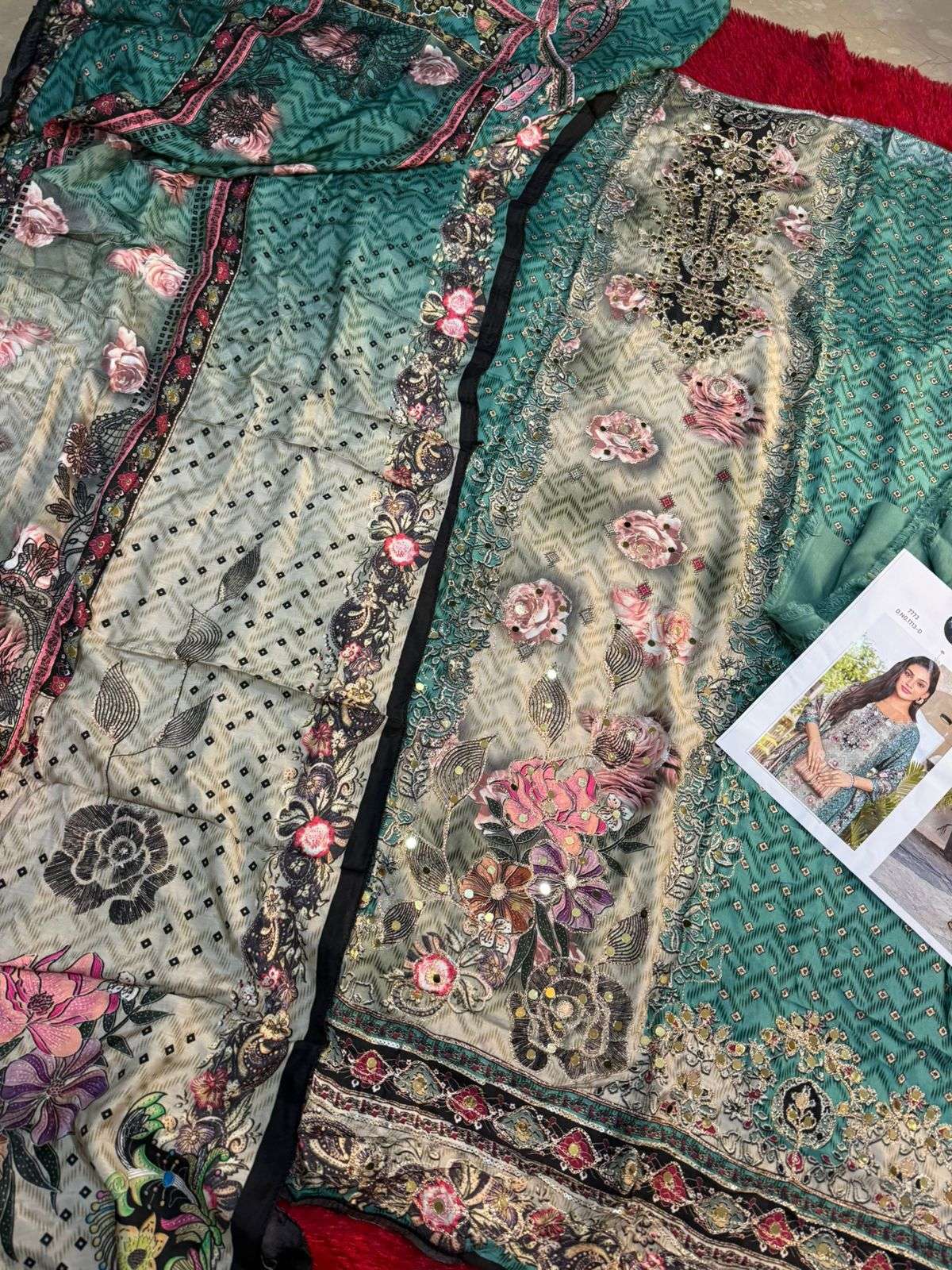 Design No 1713 colours by MEHBBOB TEX-05