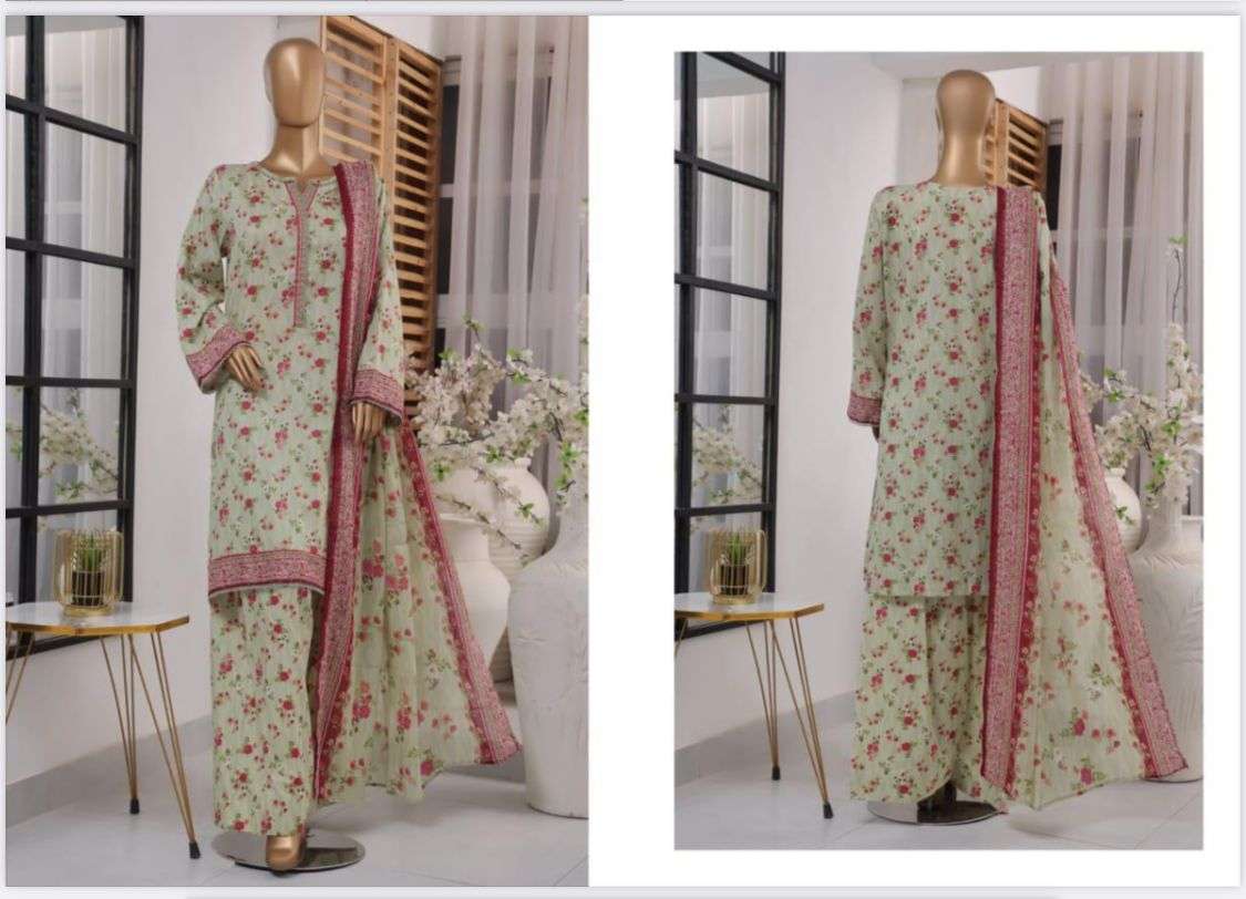 Exclusive Printed with Farshi Shalwar Volume 3 by BIN SAEED-14