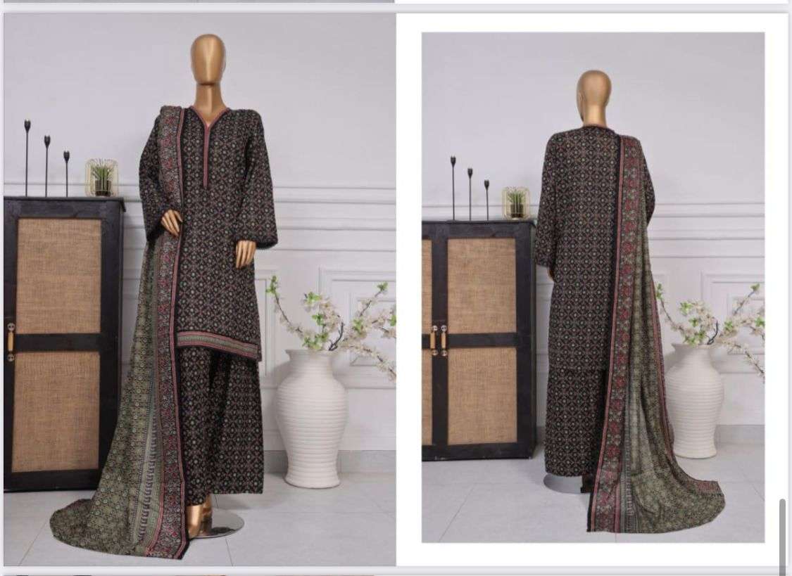 Exclusive Printed with Farshi Shalwar Volume 3 by BIN SAEED-15