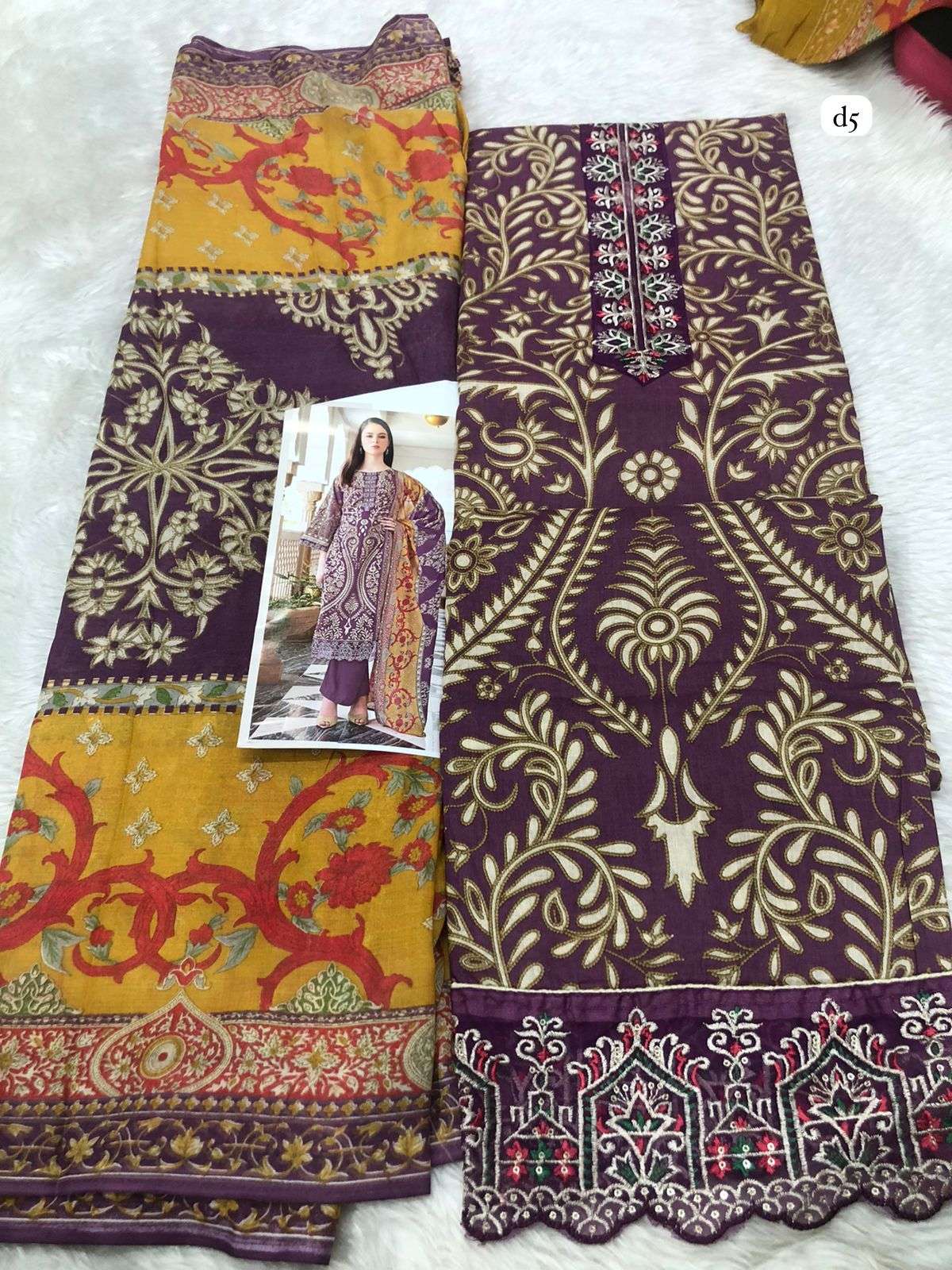 Falah Premium Cotton code 30546 By Falah Designer Suits-07