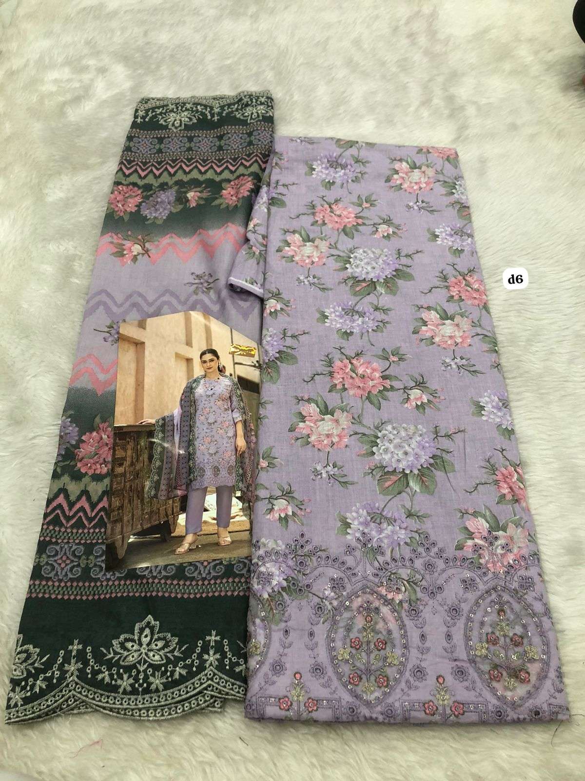 Falah Premium Cotton Collection code - 30510 by Falah Designer Suits-01