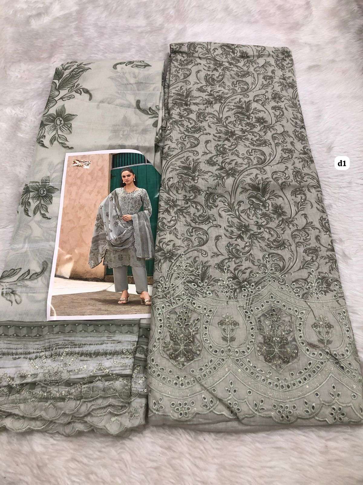Falah Premium Cotton Collection code - 30510 by Falah Designer Suits-03